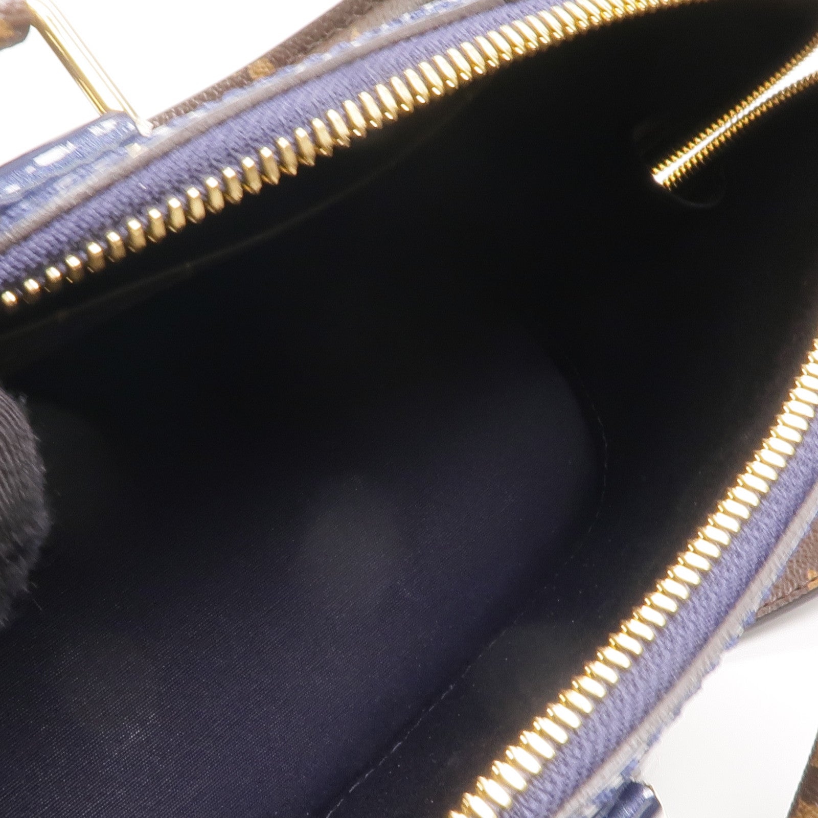 LOUIS VUITTON Monogram/Monogram Vernis Alma BB金扣手挽肩背兩用袋