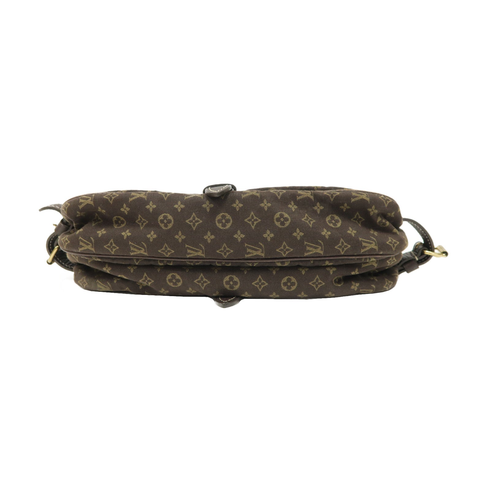 LOUIS VUITTON Monogram Mini Saumur 30金扣肩背袋棕色
