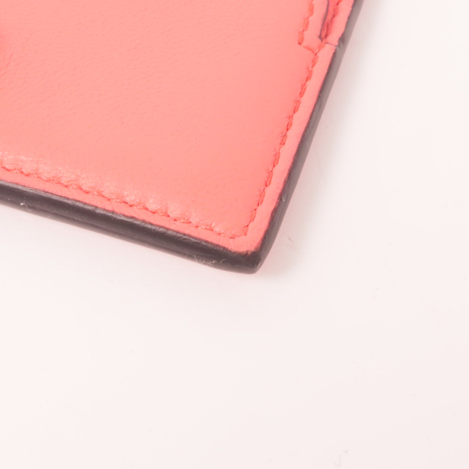 Alexander McQueen 羊皮皮革Card Case銀扣卡片套