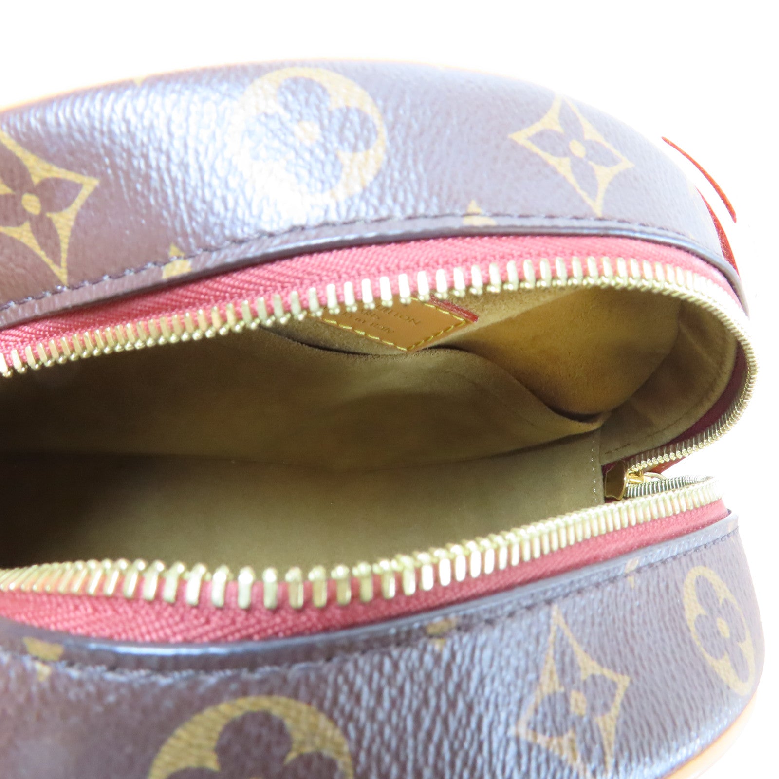 LOUIS VUITTON Monogram Boite Chapeau Souple MM金扣肩背袋啡色