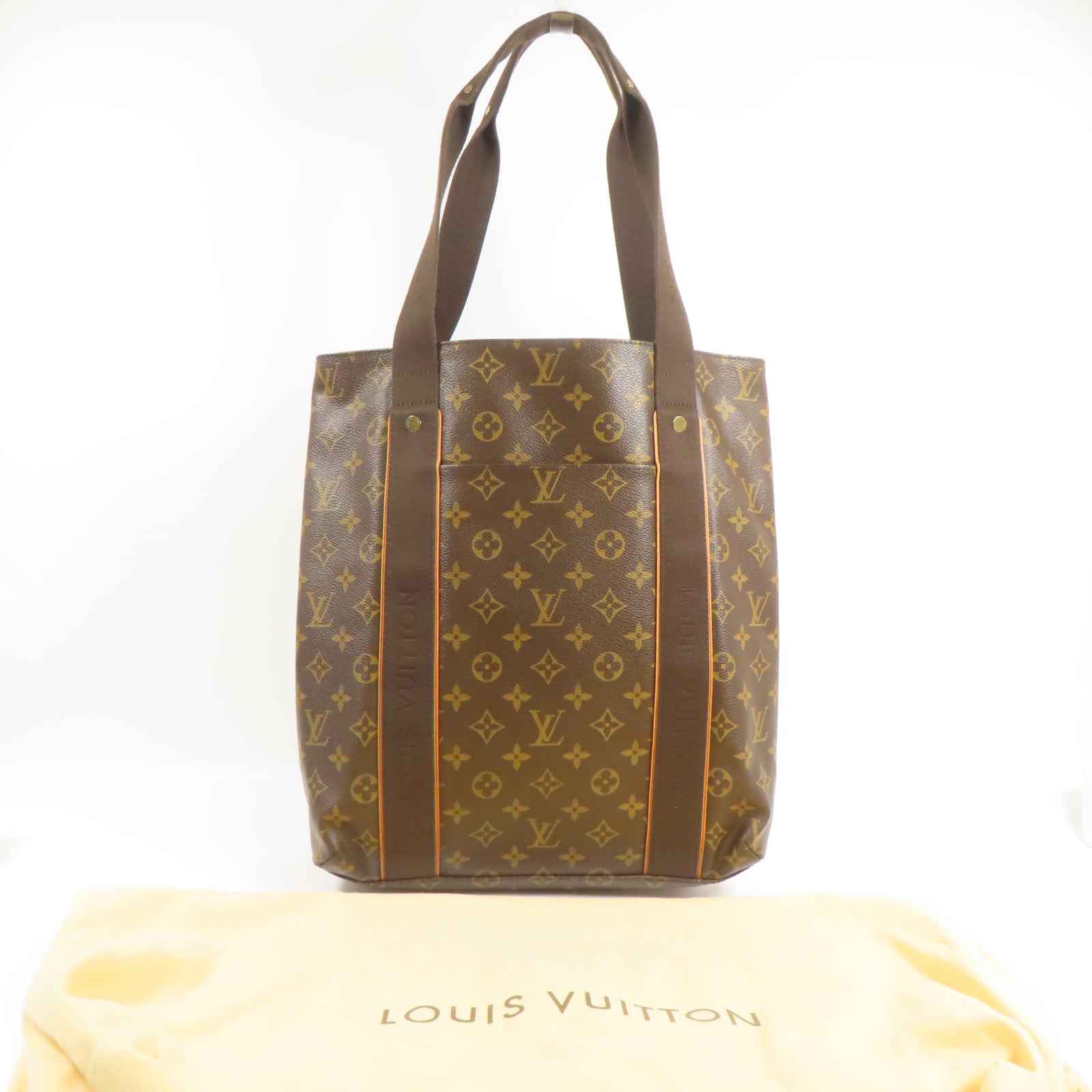 LOUIS VUITTON Monogram Cabas Beaubourg金扣肩背袋