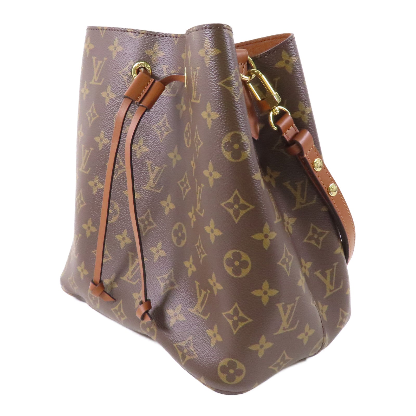 LOUIS VUITTON Monogram NeoNoe MM金扣肩背袋