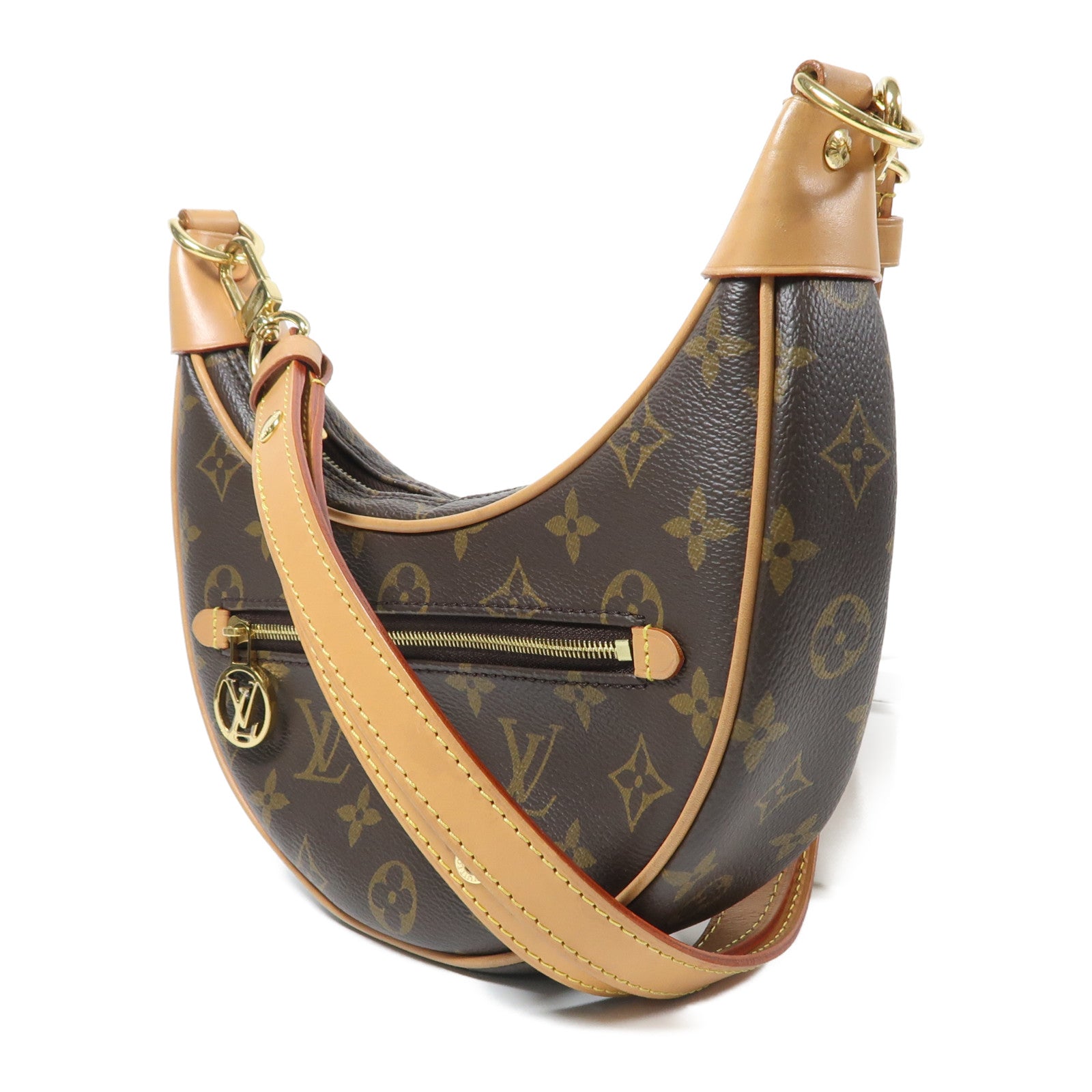 LOUIS VUITTON Monogram Loop金扣肩背袋