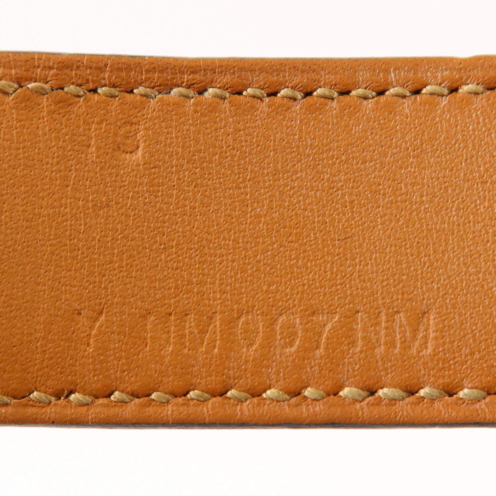 HERMES Epsom皮革CDC 24金扣手鐲