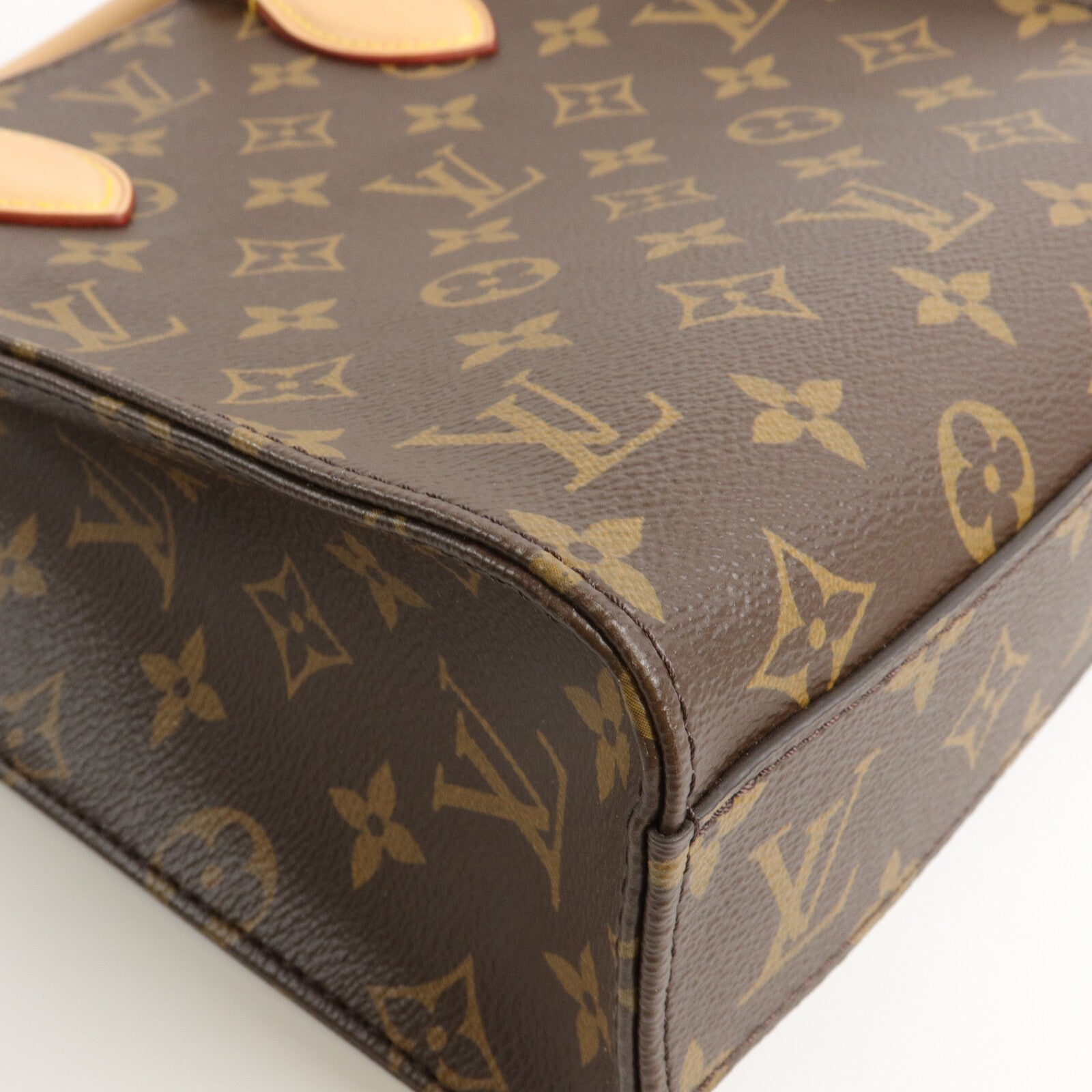 LOUIS VUITTON Monogram Sac Plat BB手挽肩背兩用袋