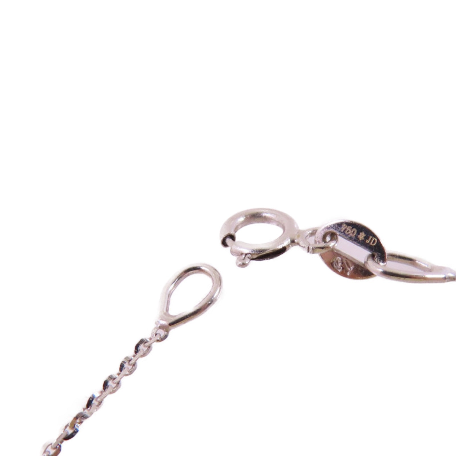 JEWELRY 18K白金/0.11ct/0.18ct鑽石Diamond Necklace項鏈