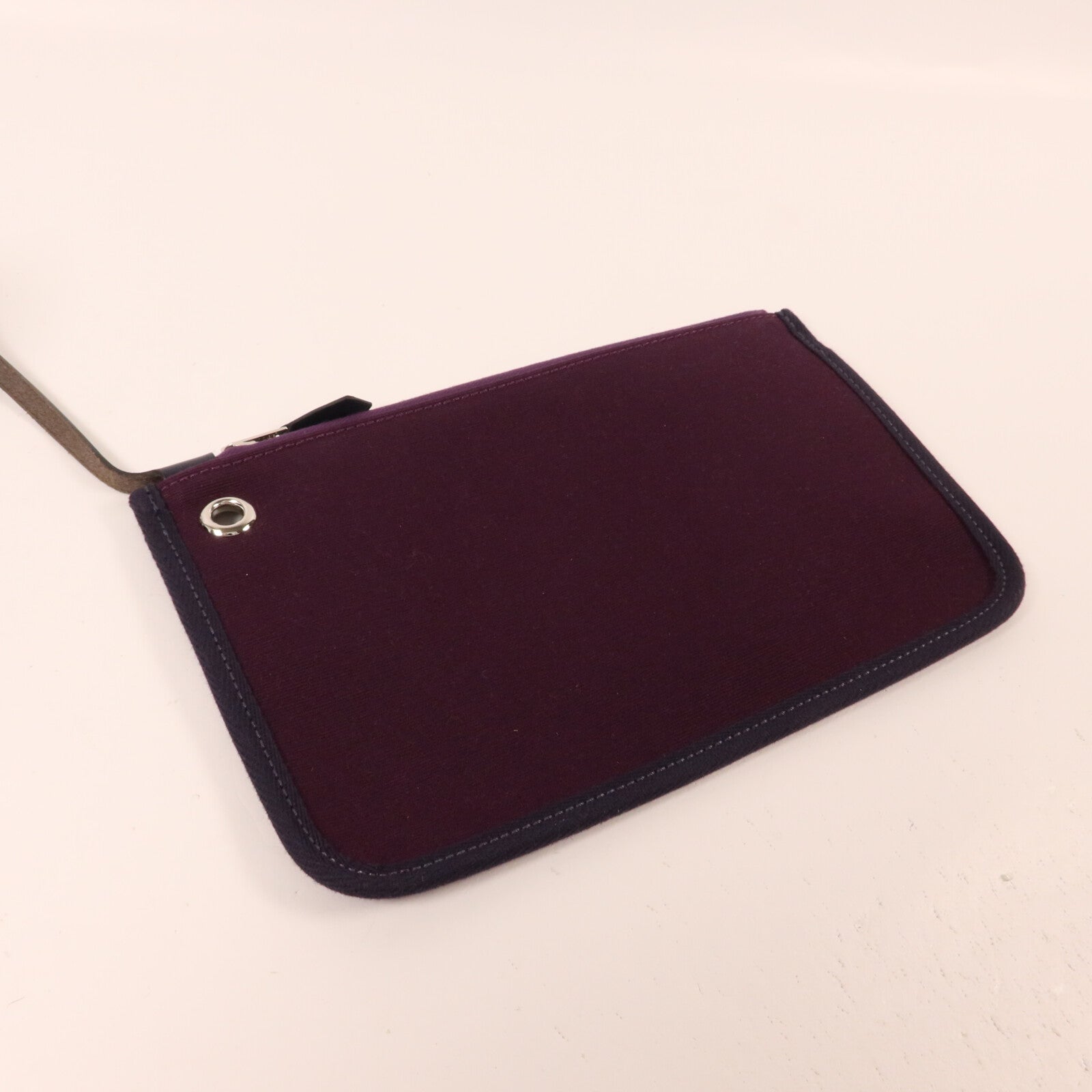 HERMES 帆布Herbag PM手挽肩背兩用袋Cassis