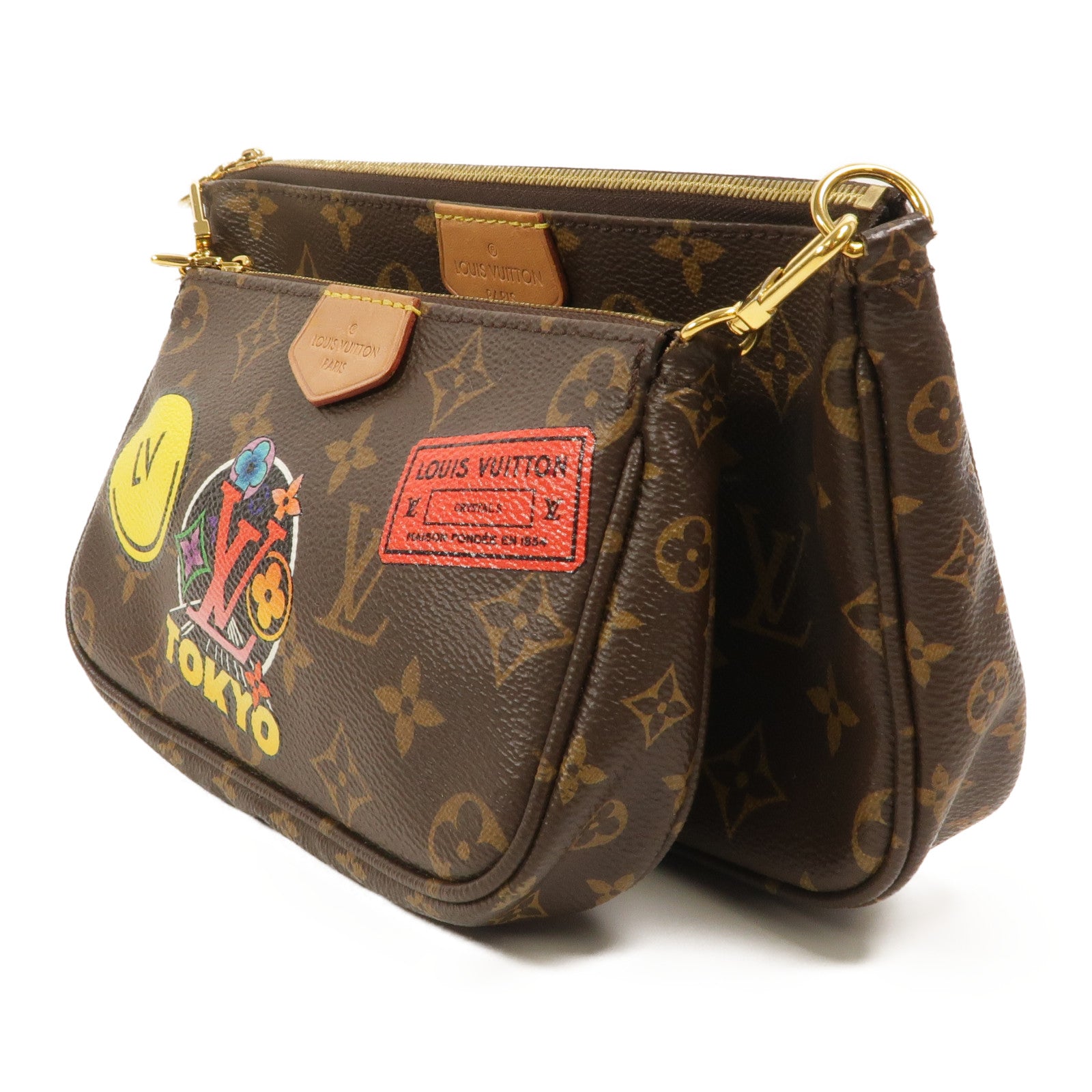 LOUIS VUITTON 【激減優惠】Monogram Multi Pochette Accessoires手挽肩背兩用袋