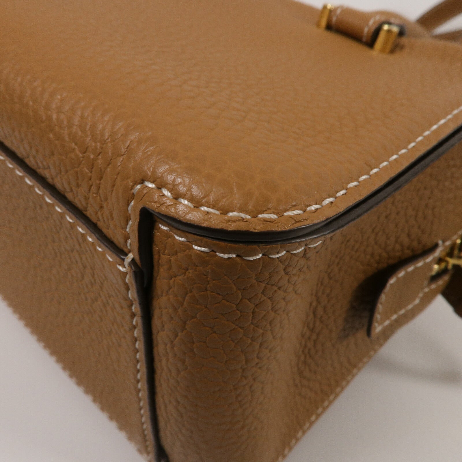 Delvaux 牛皮皮革Cool Box Mini手挽肩背兩用袋