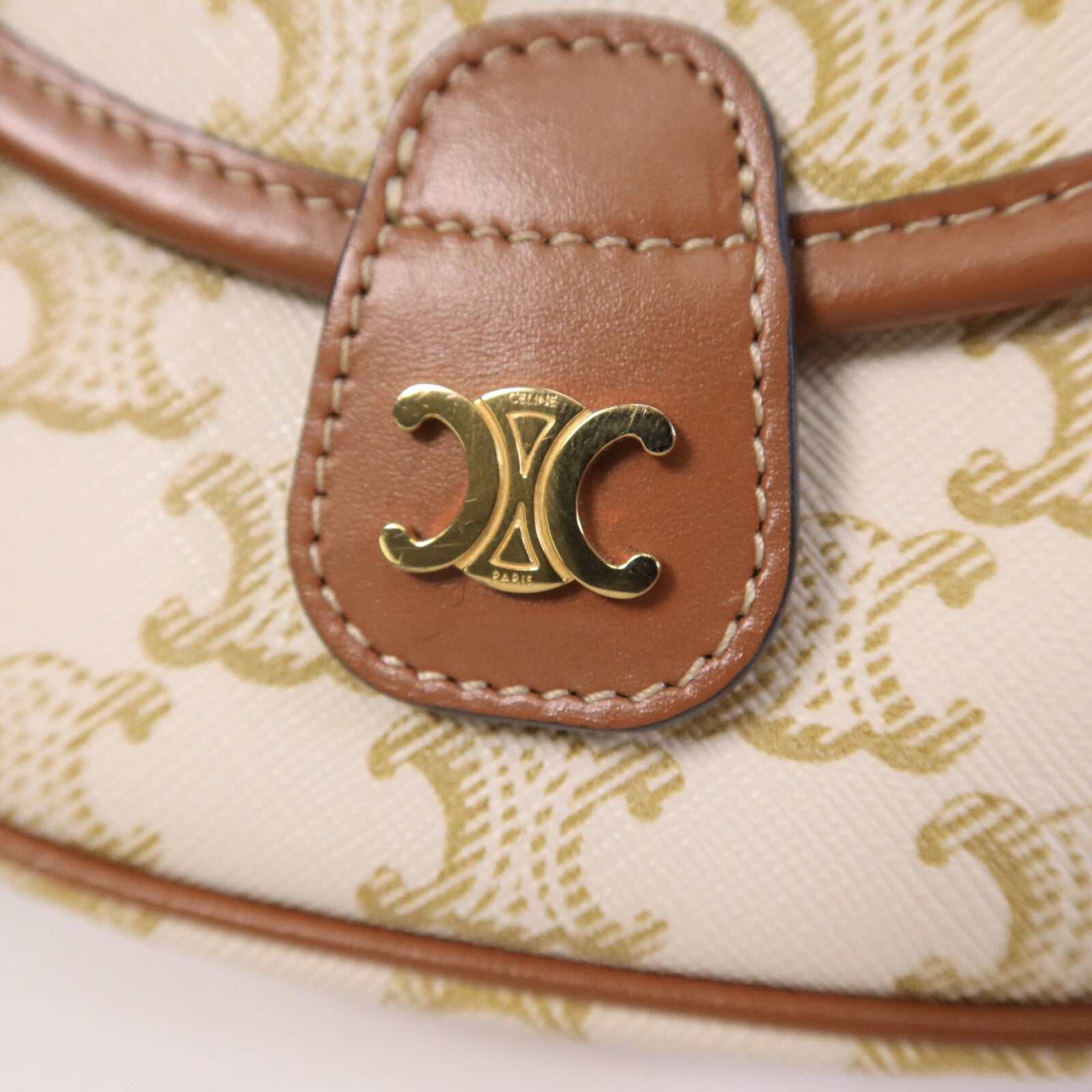 CELINE 塗層帆布Mini Besace肩背袋