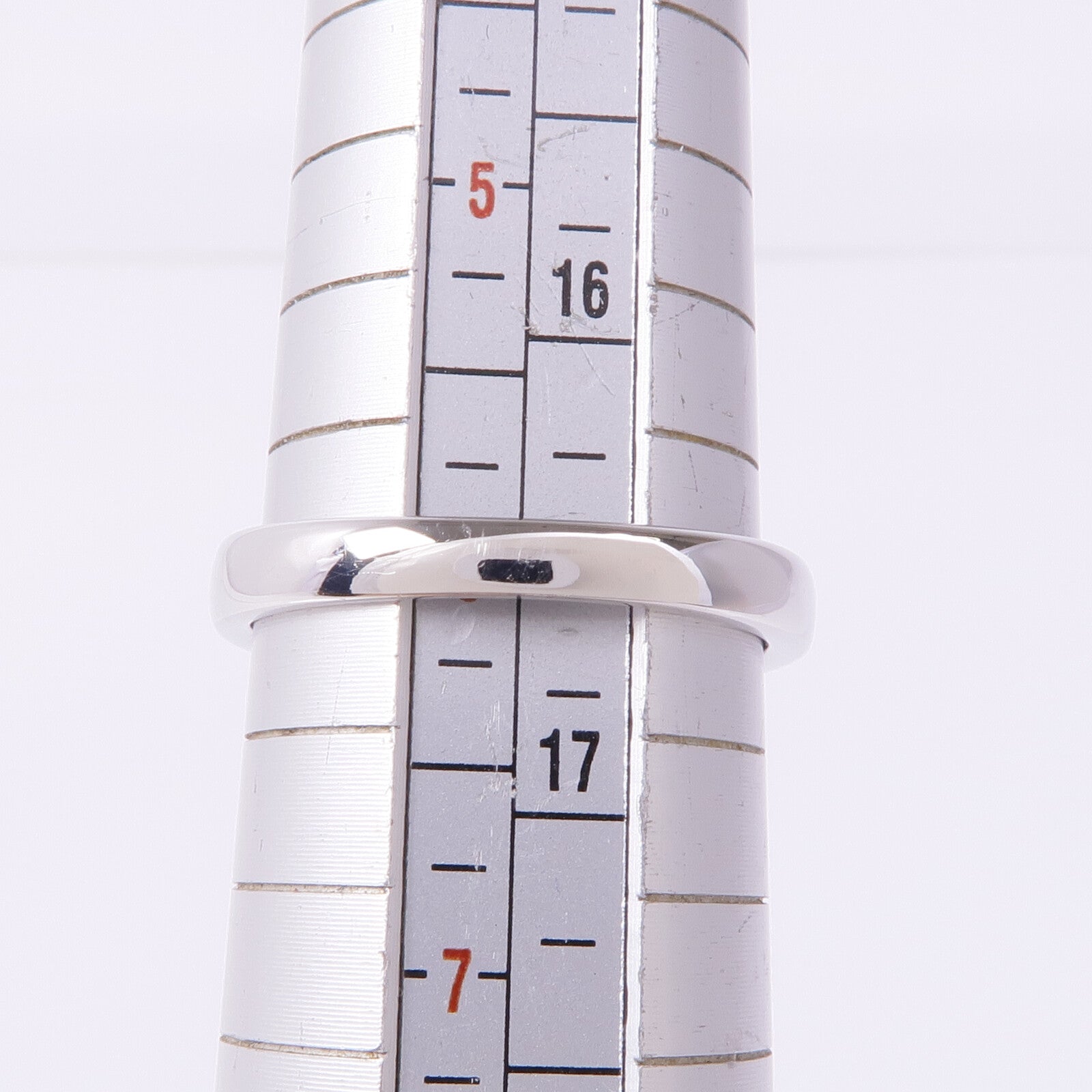 JEWELRY PT900鉑金Ruby Diamond Ring紅寶石/鑽石戒指US#6