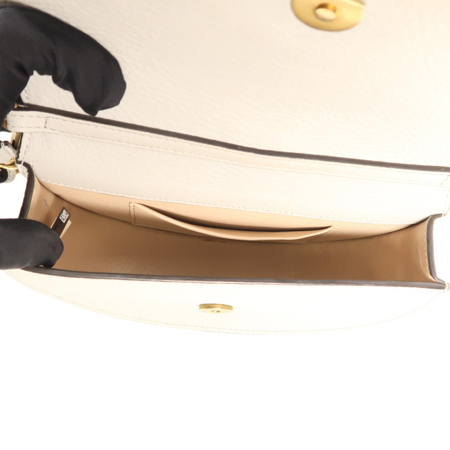 Chloe 牛皮皮革Nile Bag金扣肩背袋