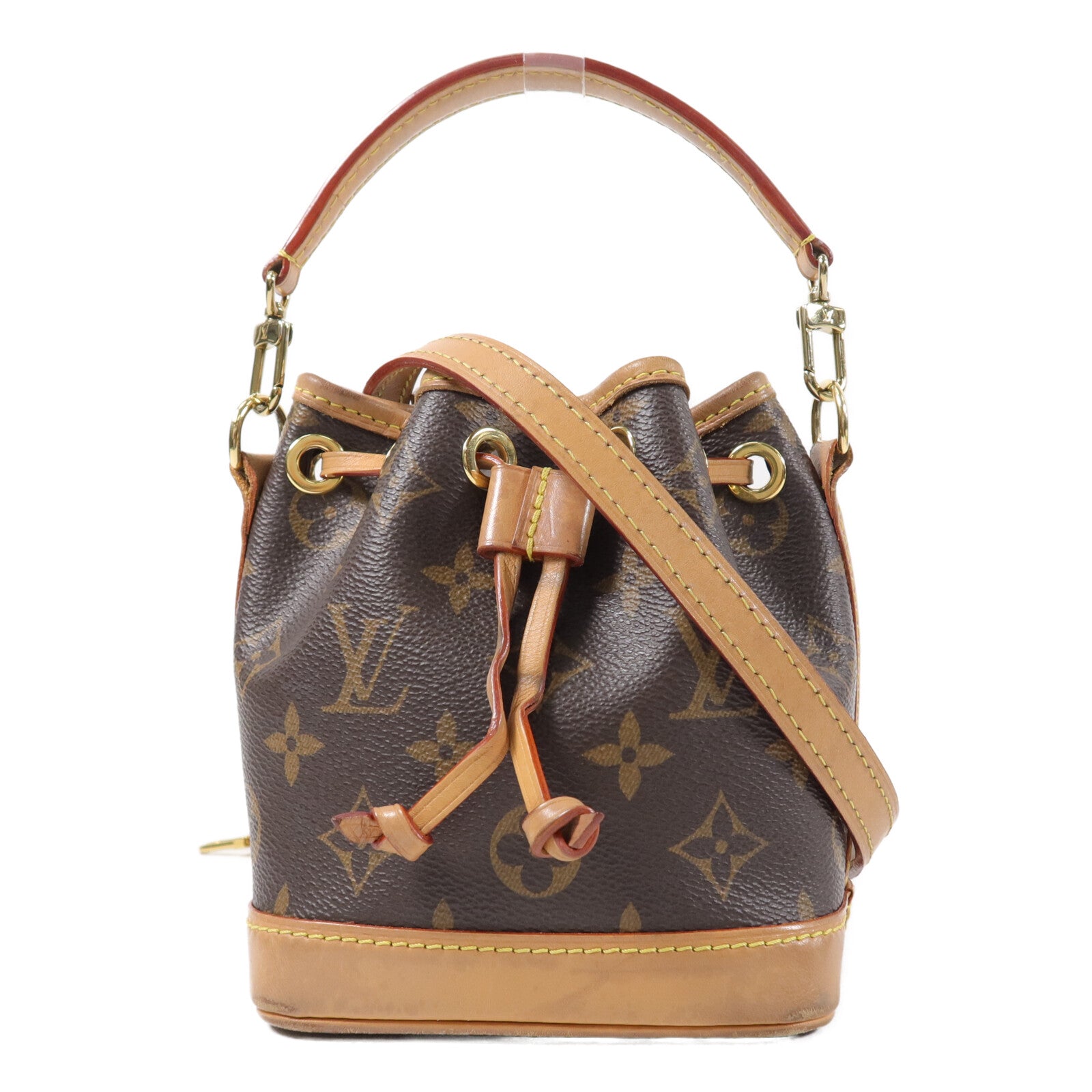 LOUIS VUITTON Monogram Nano Noe手挽肩背兩用袋