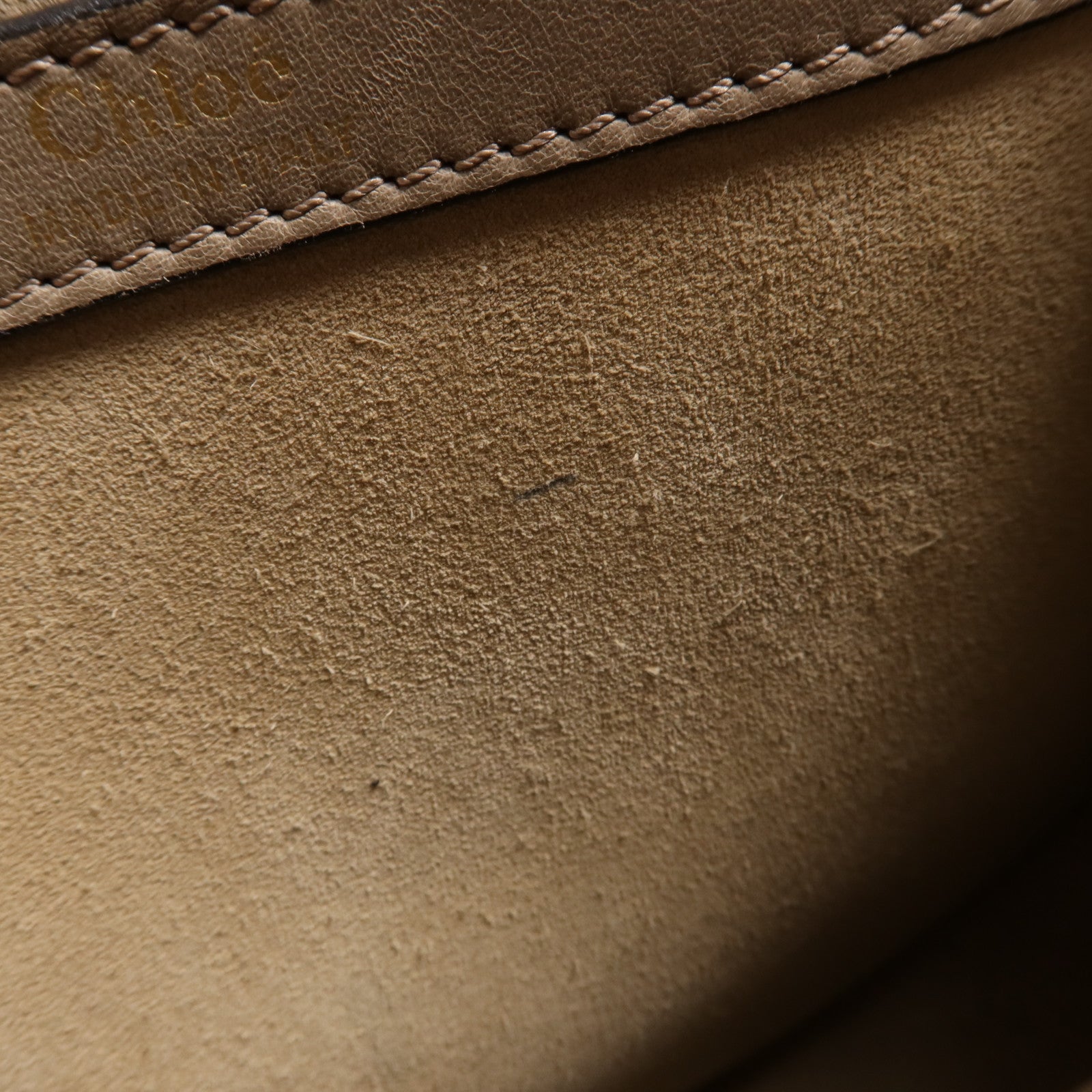 Chloe 皮革Shoulder Bag金扣肩背袋