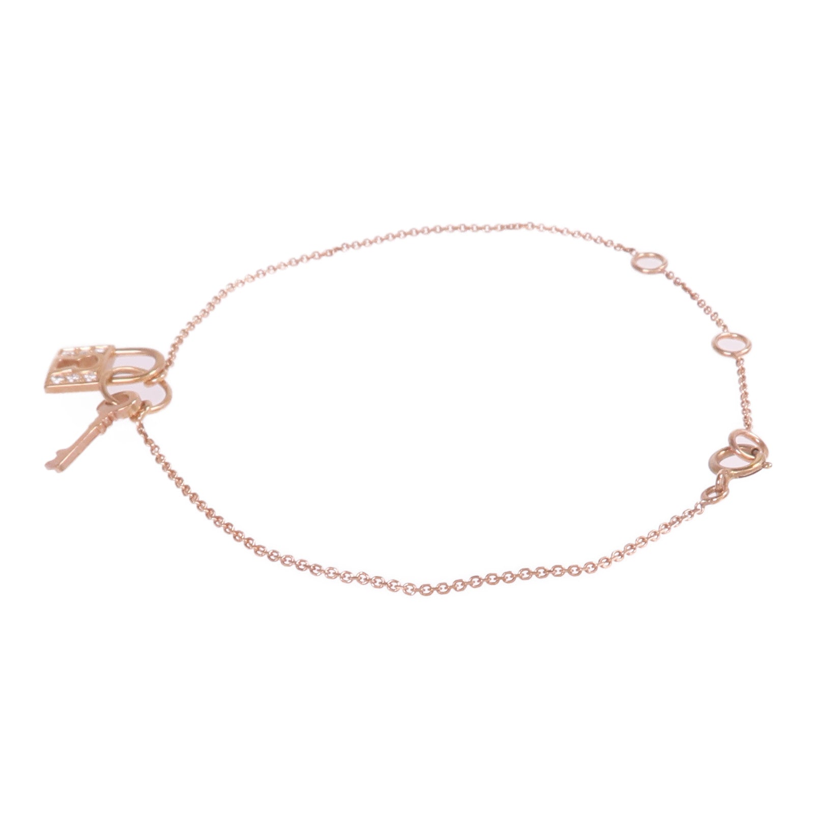 JEWELRY 18K玫瑰金Diamond Bracelet鑽石手鏈