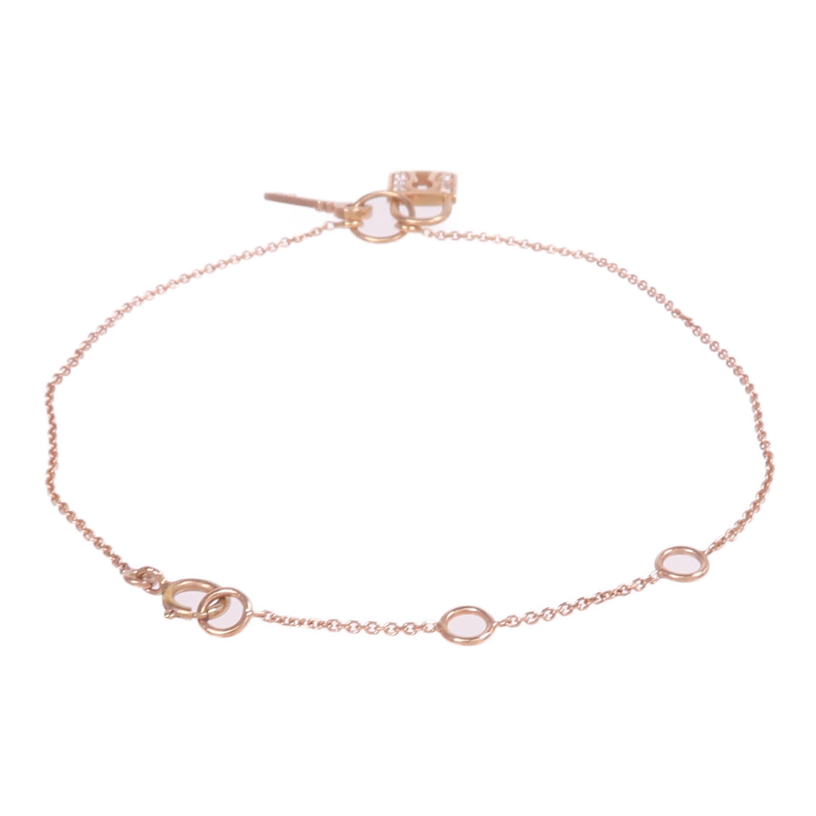 JEWELRY 18K玫瑰金Diamond Bracelet鑽石手鏈