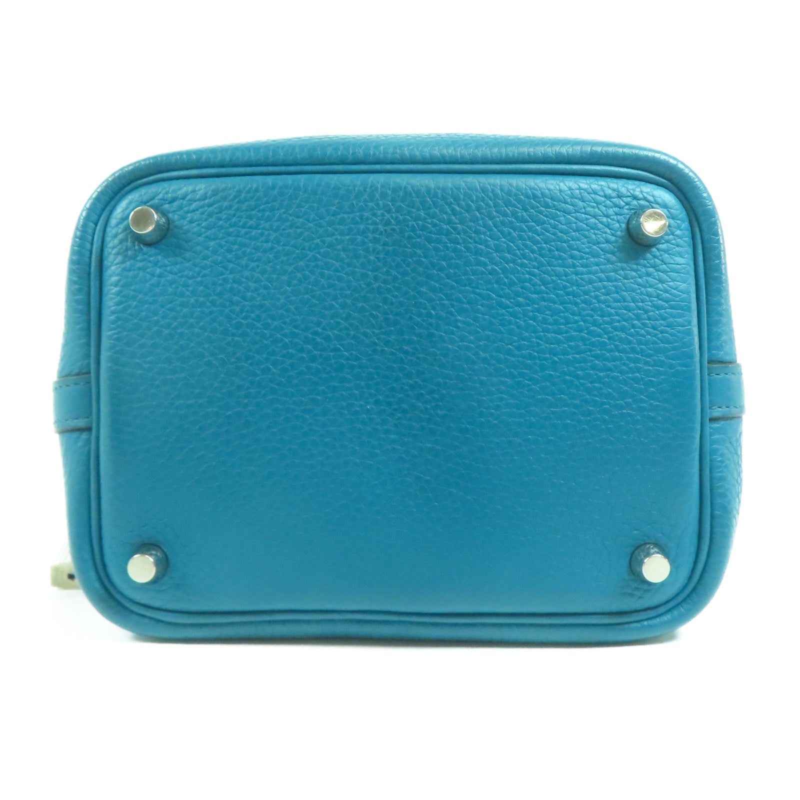 HERMES Clemence皮革Picotin PM手挽袋