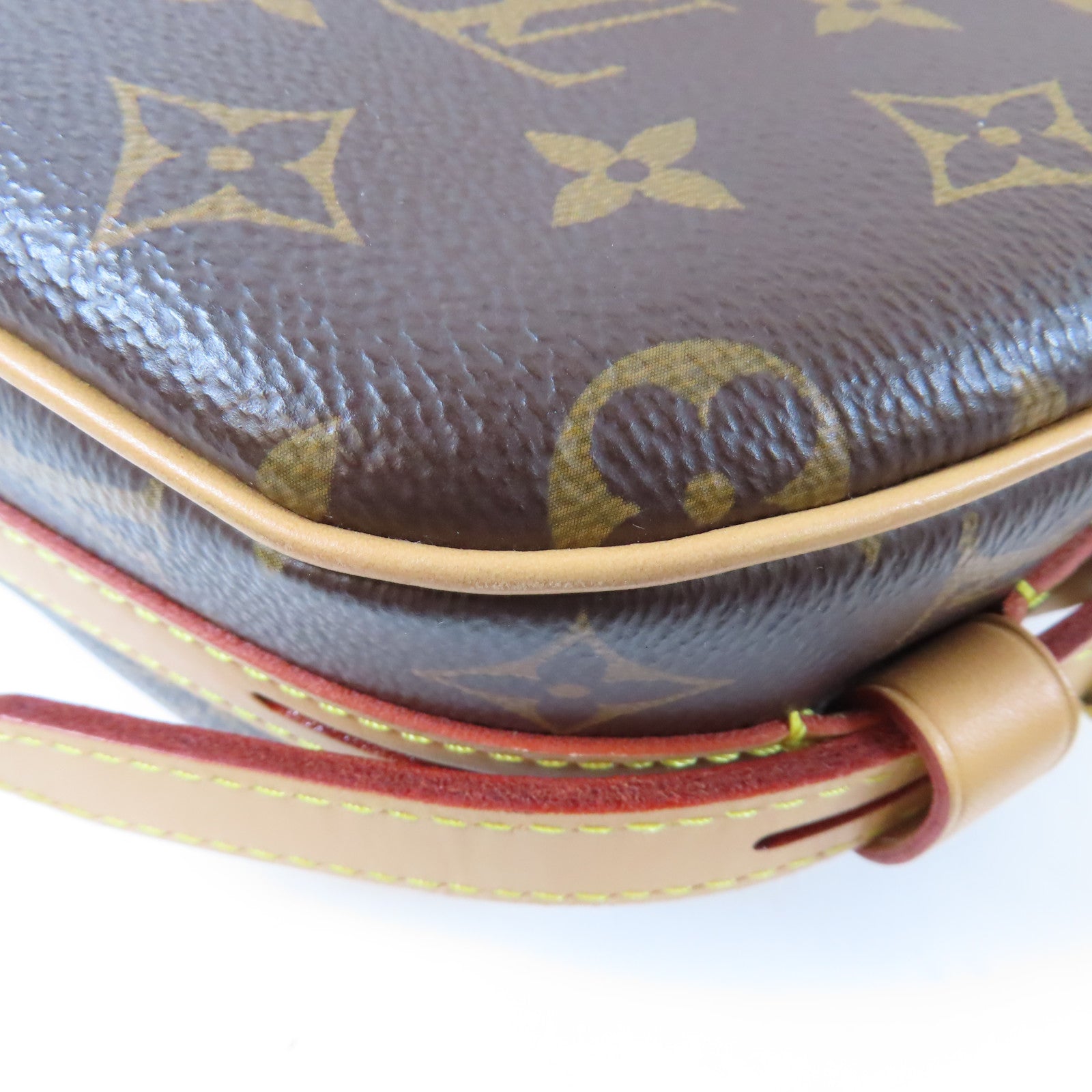 LOUIS VUITTON Monogram Boite Chapeau Souple MM金扣肩背袋啡色