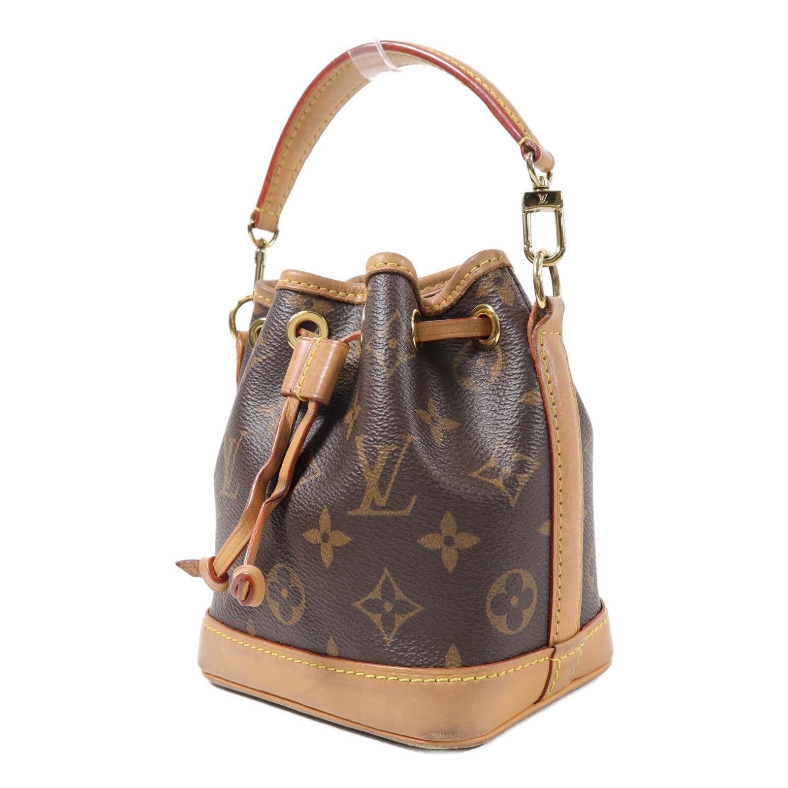 LOUIS VUITTON Monogram Nano Noe手挽肩背兩用袋