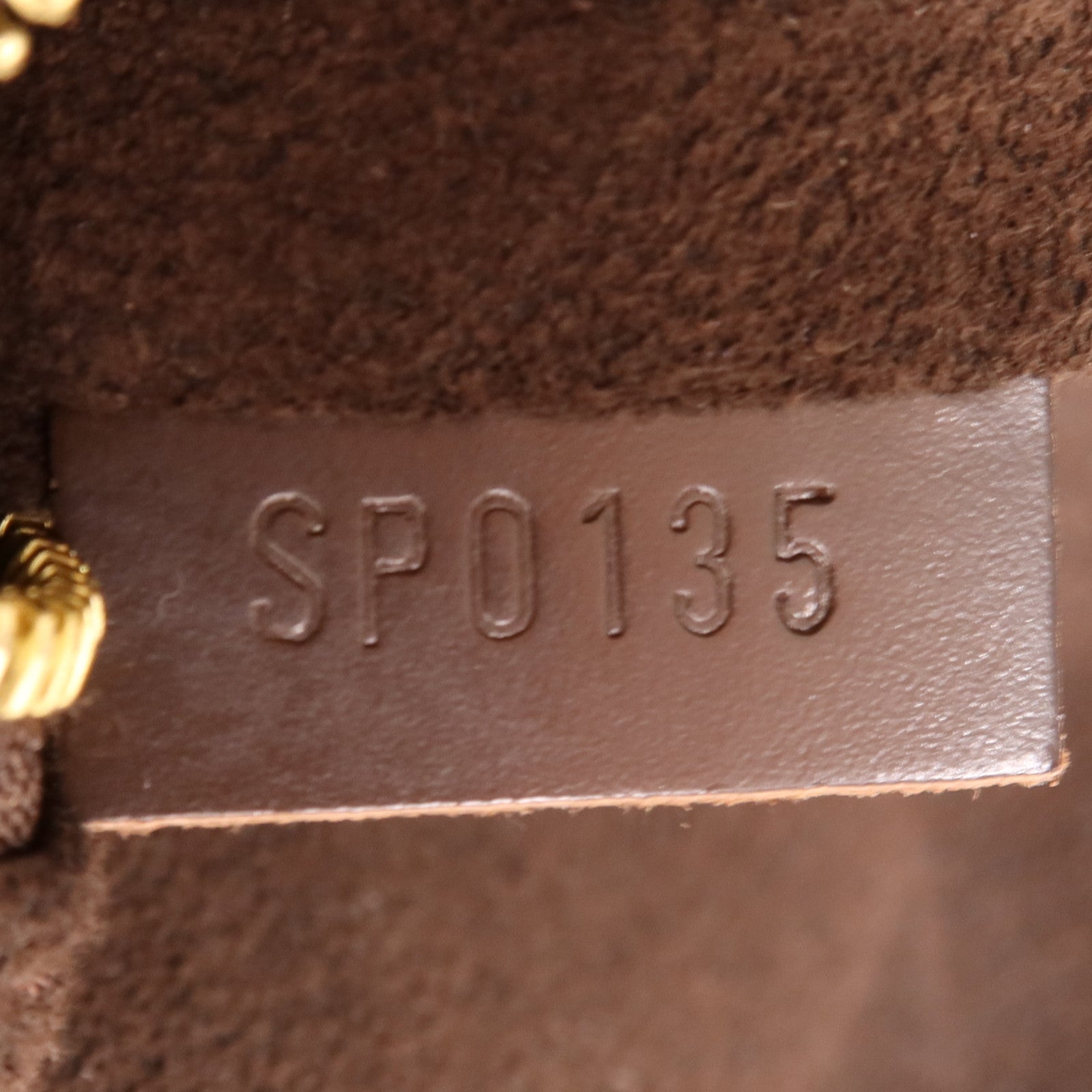 LOUIS VUITTON Damier Portobello PM金扣手挽袋