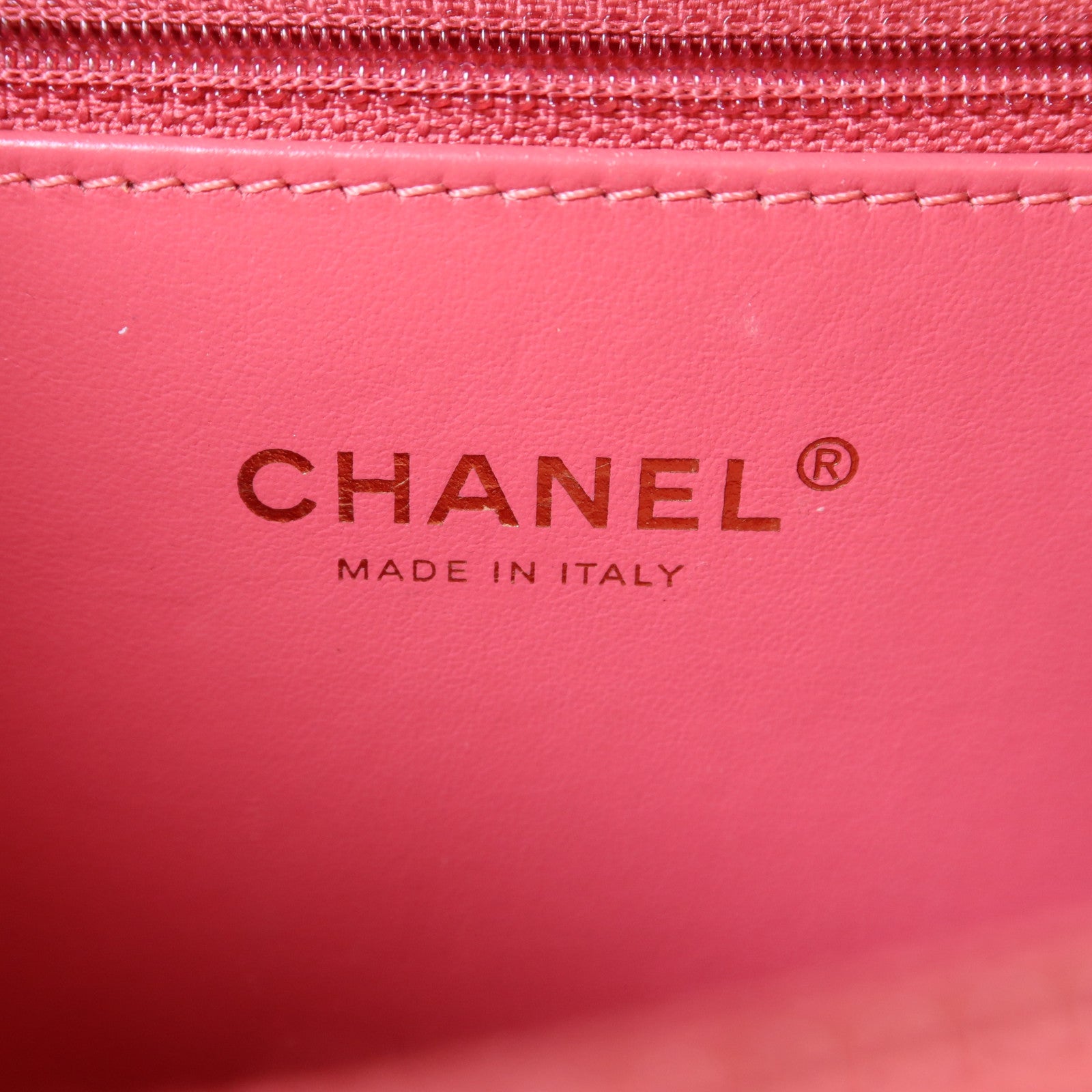 CHANEL 牛皮皮革Vanity Case金扣手挽肩背兩用袋