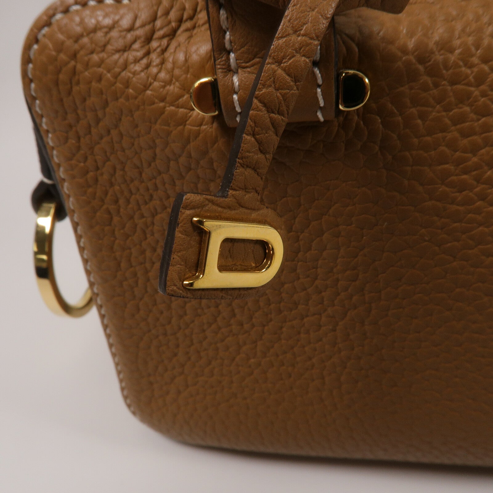 Delvaux 牛皮皮革Cool Box Mini手挽肩背兩用袋