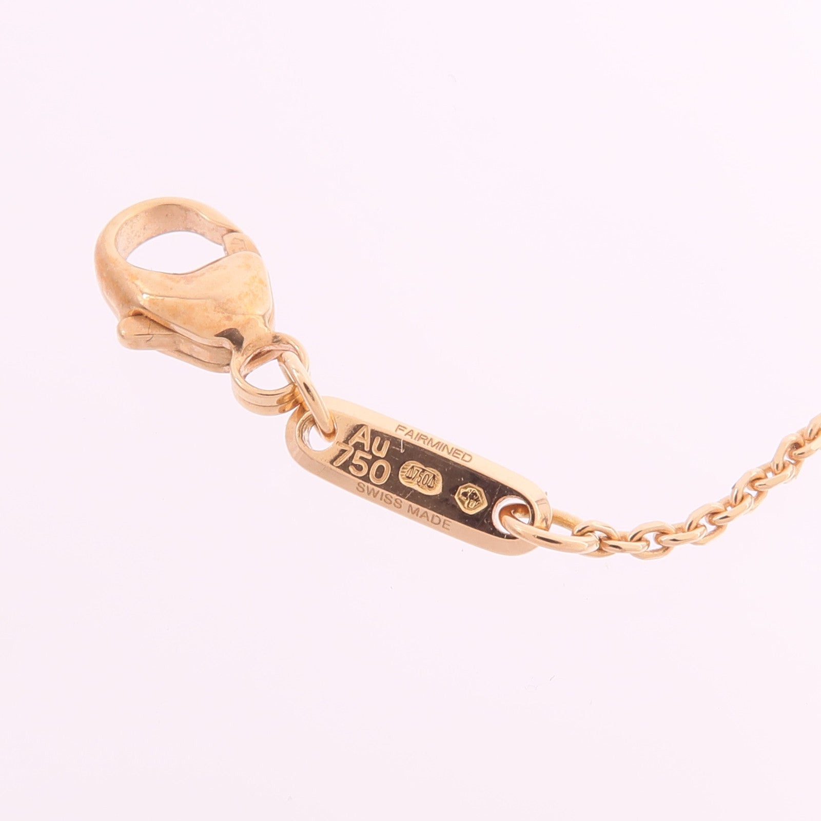 Chopard 【激減優惠】18K玫瑰金/陶瓷Ice Cube Pendant項鍊