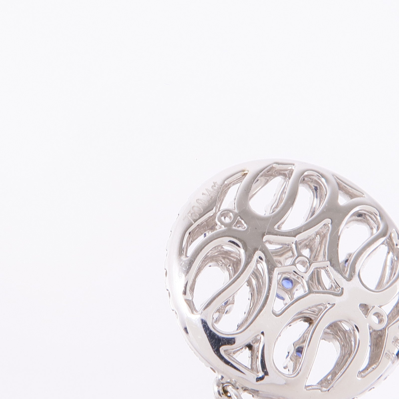 JEWELRY 【激減優惠】18K白金Sapphire/Diamond Necklace藍寶石/鑽石項鍊