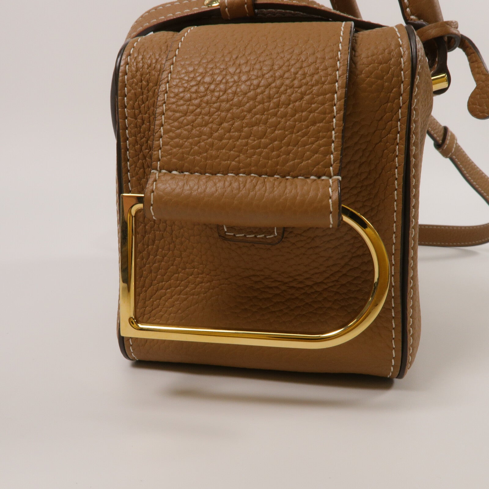 Delvaux 牛皮皮革Cool Box Mini手挽肩背兩用袋