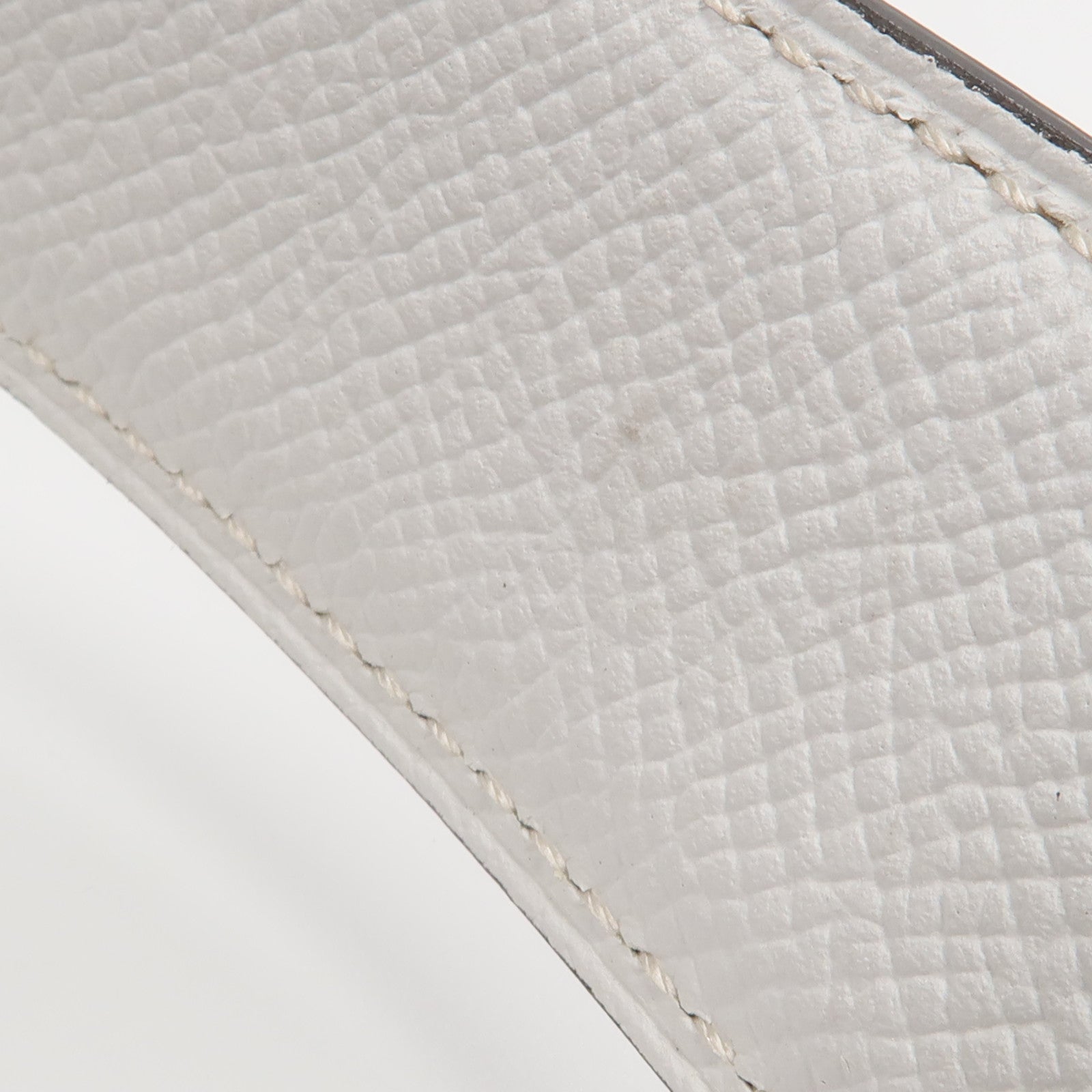 HERMES H Belt 90cm皮帶Etoupe/Blanc