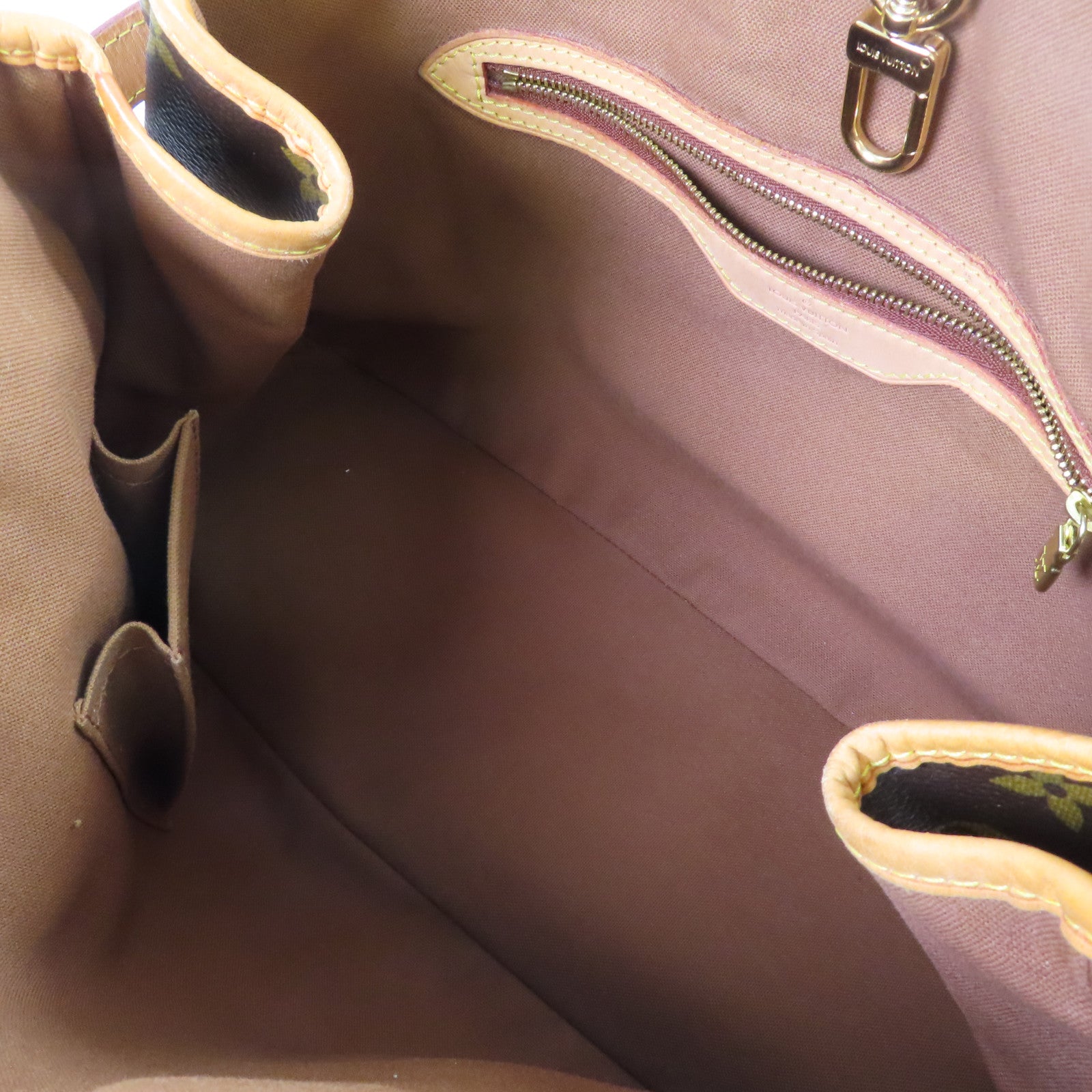 LOUIS VUITTON Monogram Batignolles Horizontal Shoulder Bag金扣肩背袋啡色