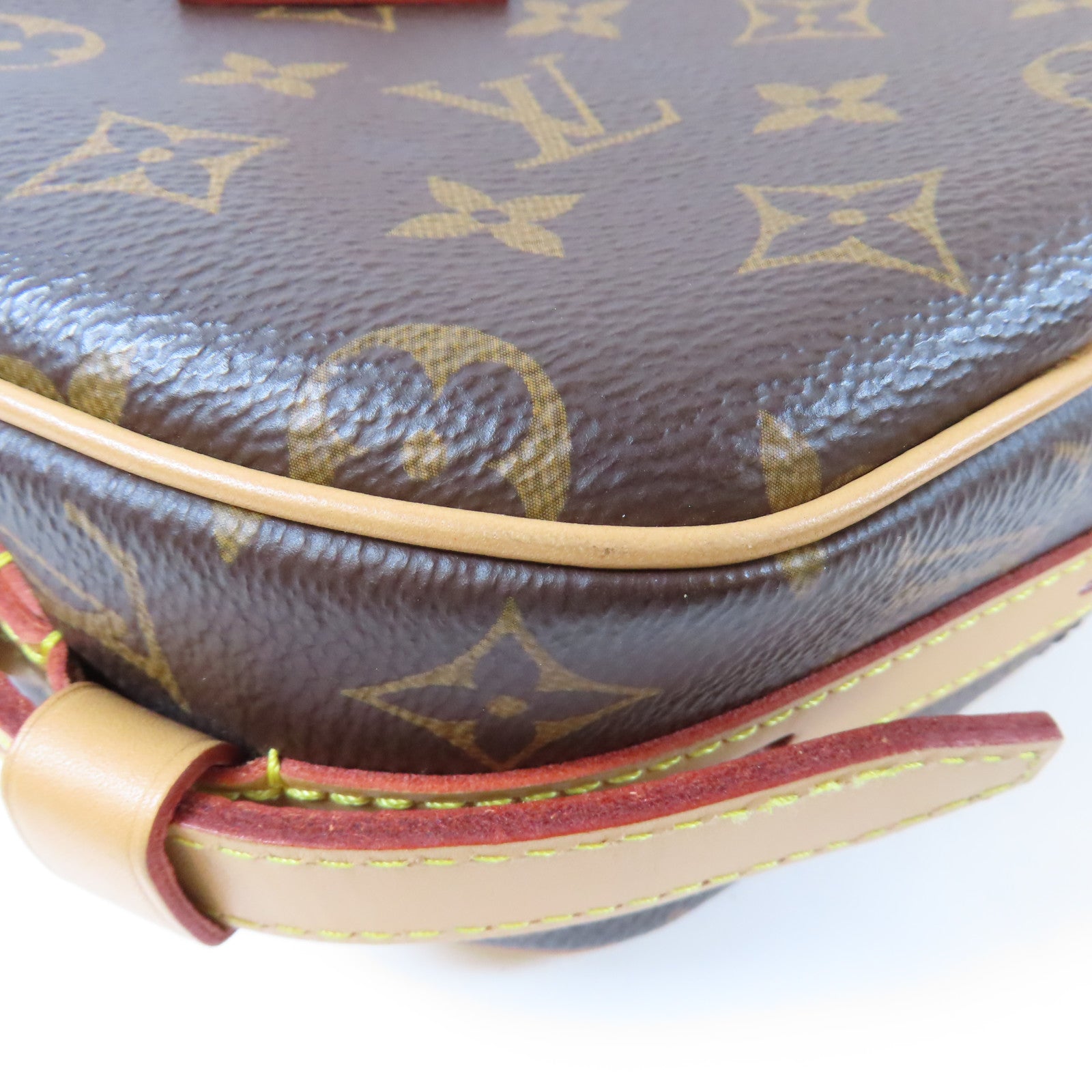 LOUIS VUITTON Monogram Boite Chapeau Souple MM金扣肩背袋啡色