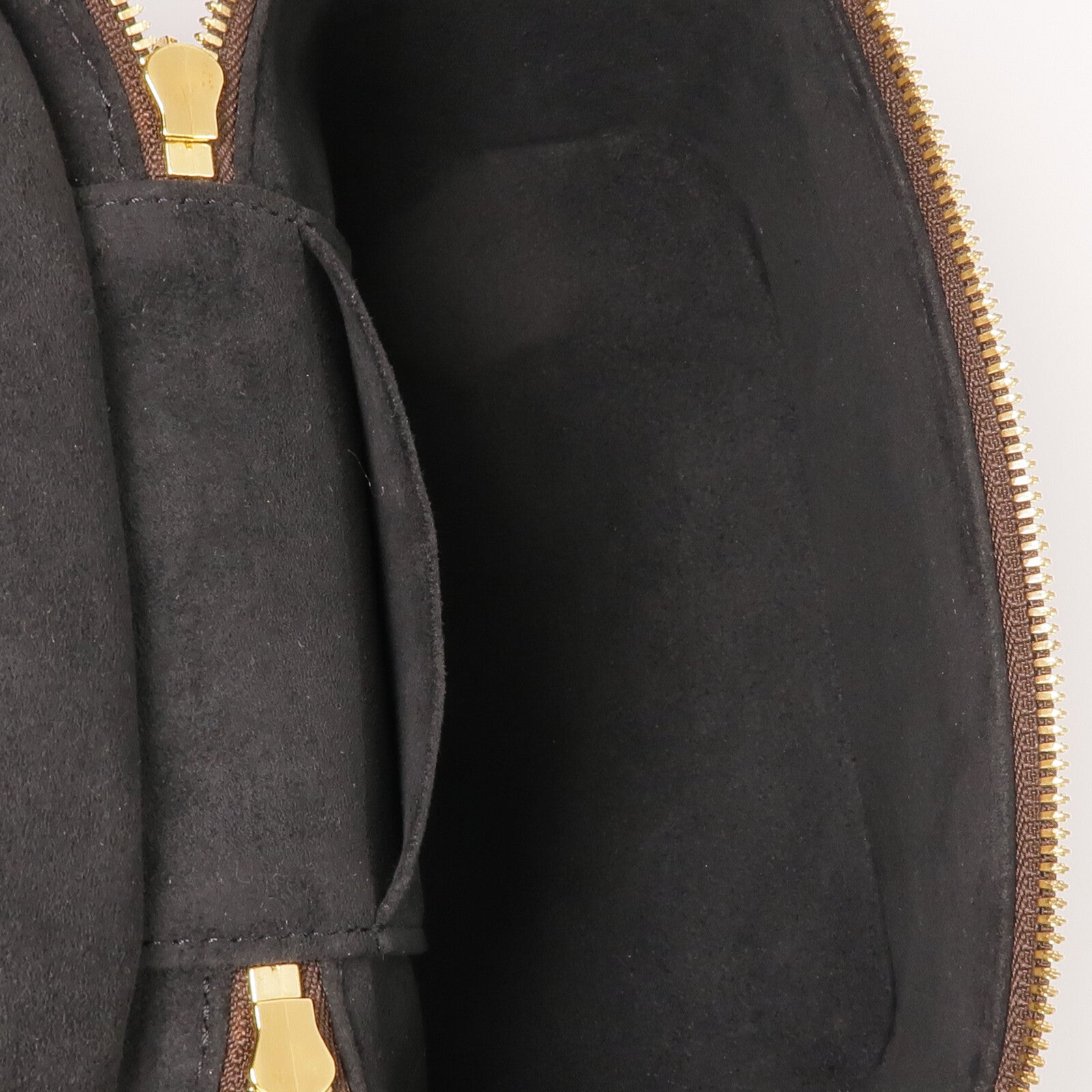 LOUIS VUITTON Monogram/Monogram Reverse Vanity PM手挽肩背兩用袋棕色