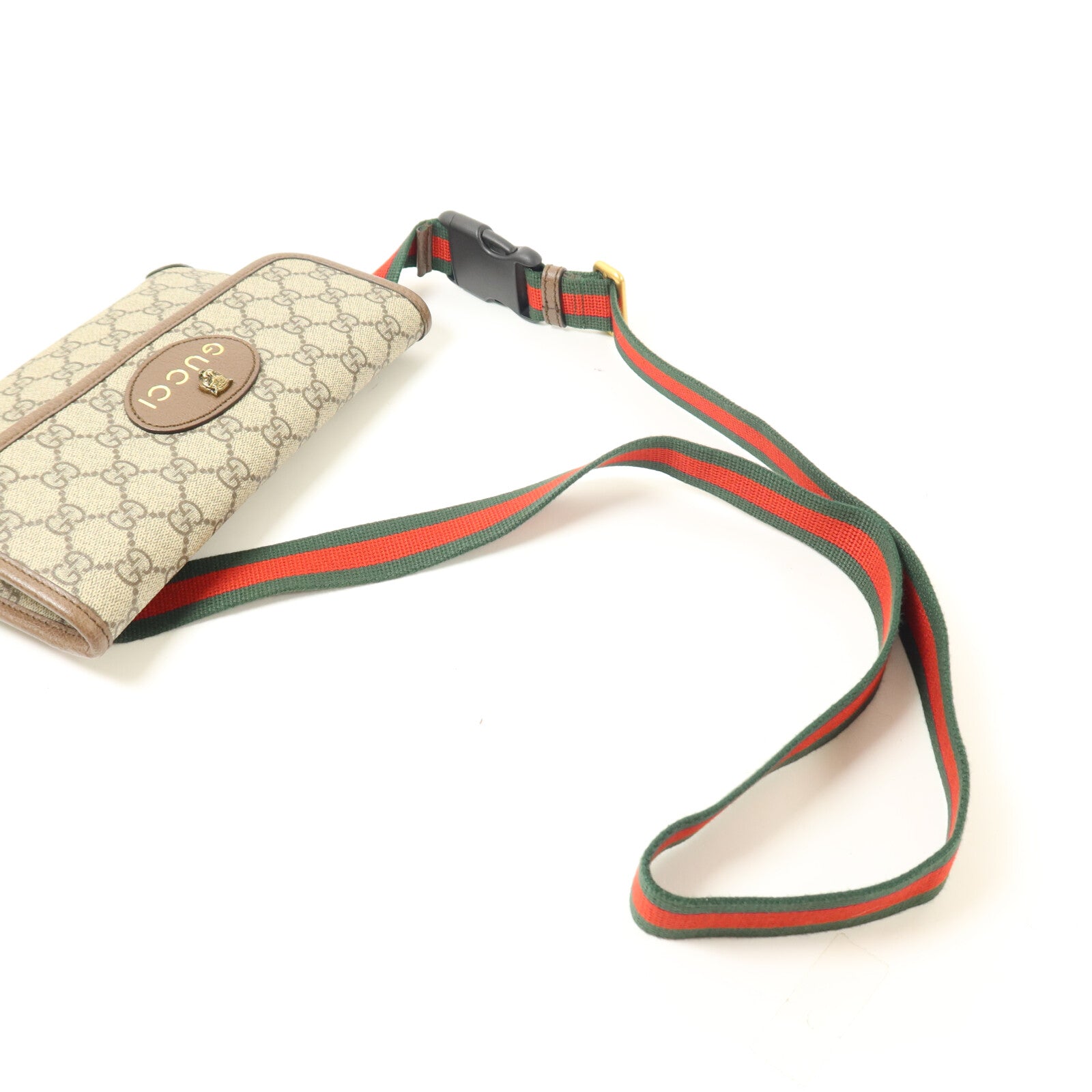 GUCCI 塗層帆布Neo Vintage GG Supreme肩背袋