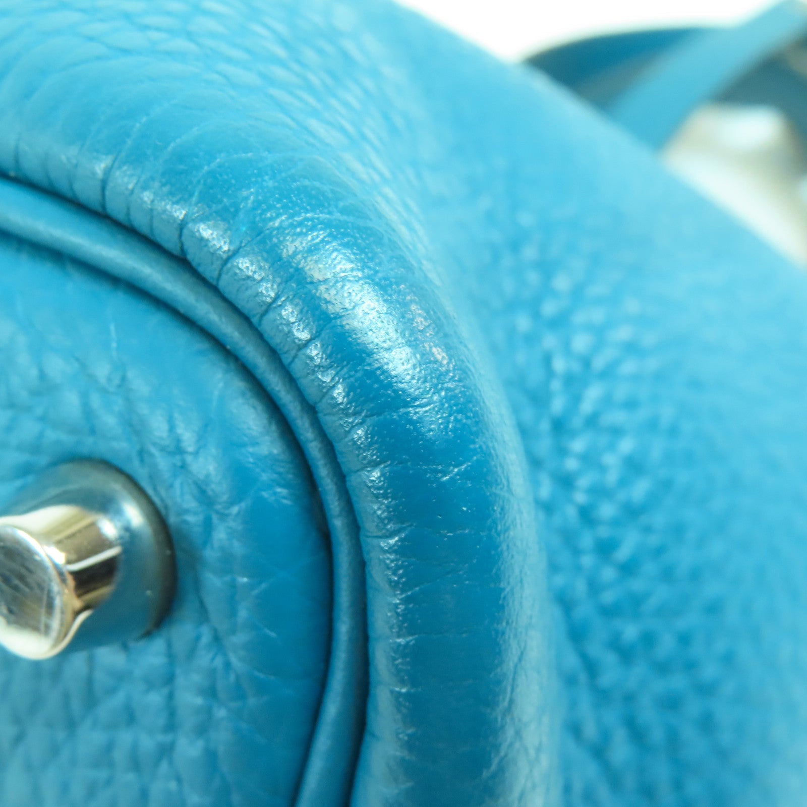 HERMES Clemence皮革Picotin PM手挽袋