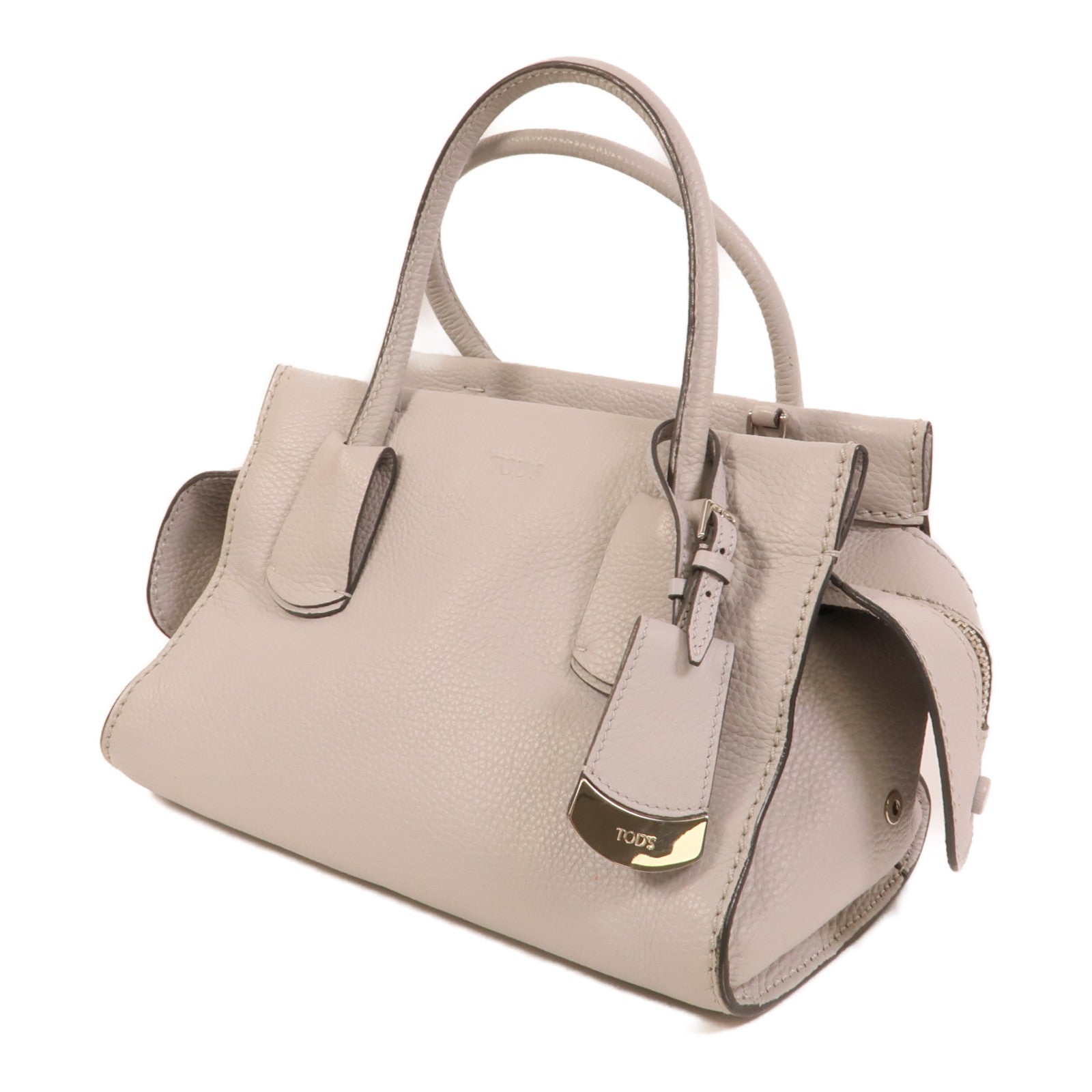 TOD'S 牛皮皮革2 Way Shoulder手挽肩背兩用袋
