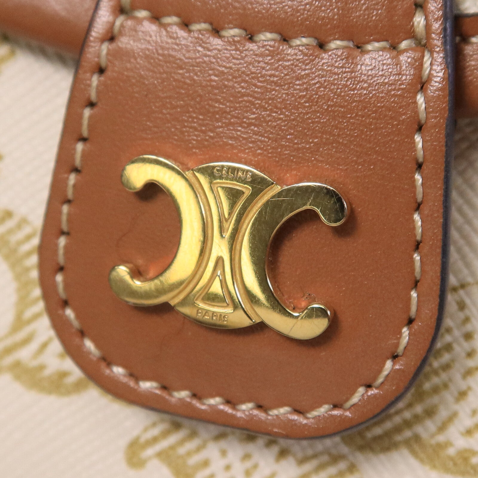 CELINE 塗層帆布Mini Besace肩背袋