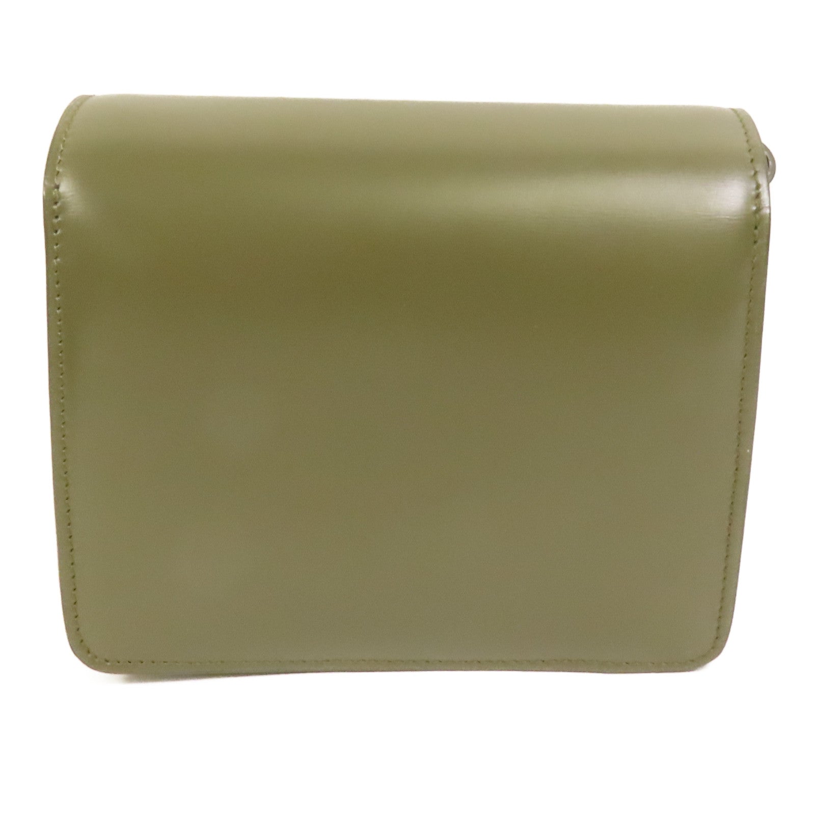 CELINE 牛皮皮革Mini Classic Box金扣肩背袋