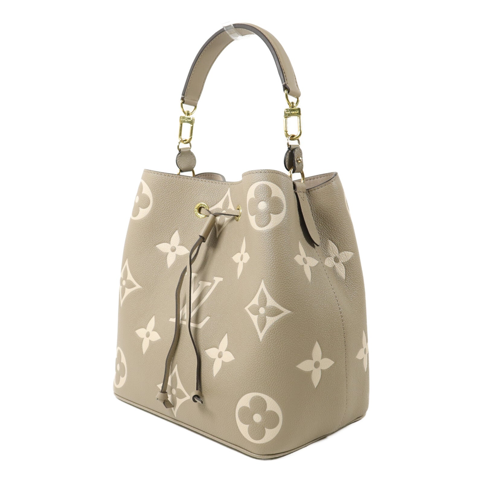 LOUIS VUITTON Monogram Empreinte Neo Noe MM手挽肩背兩用袋