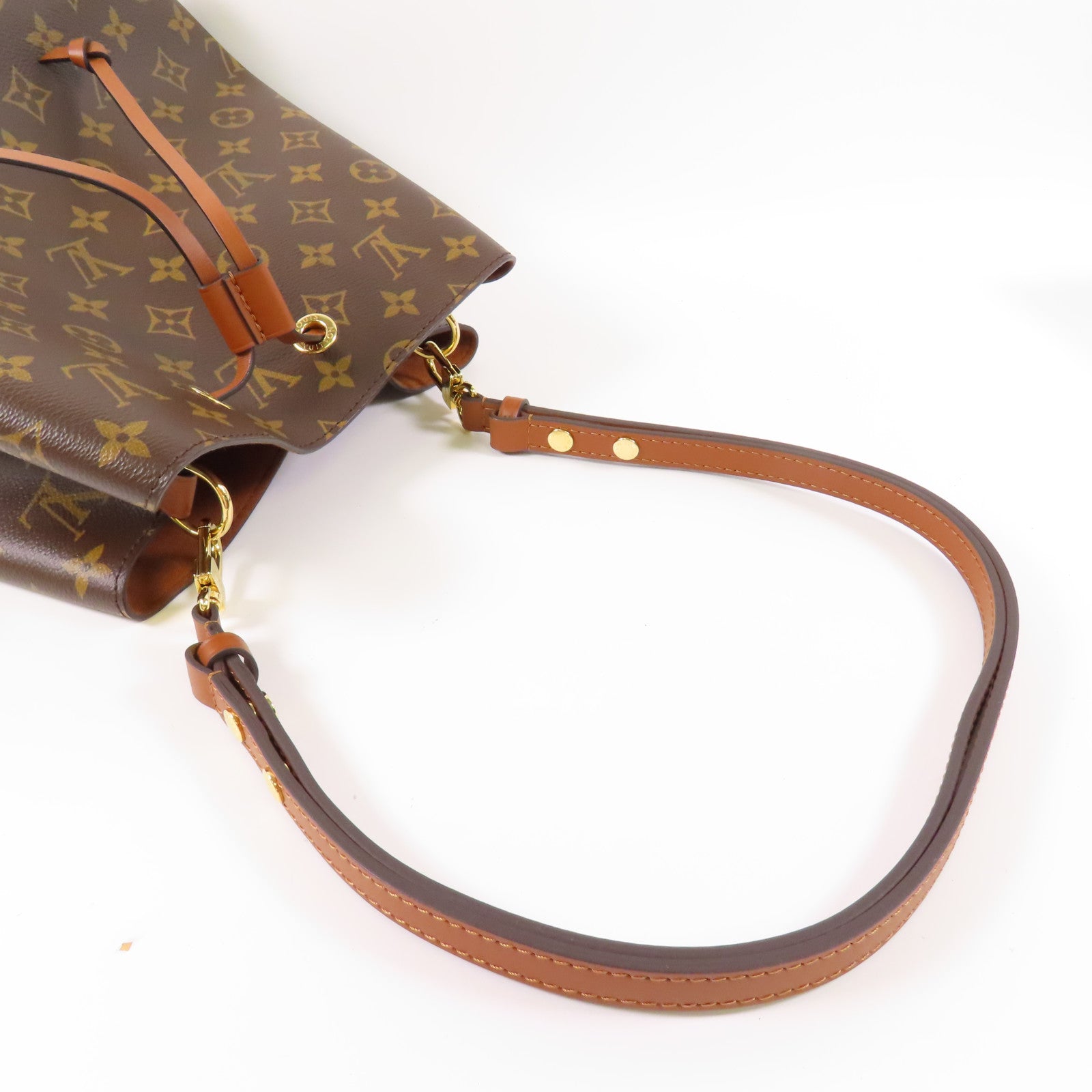 LOUIS VUITTON Monogram NeoNoe MM金扣肩背袋