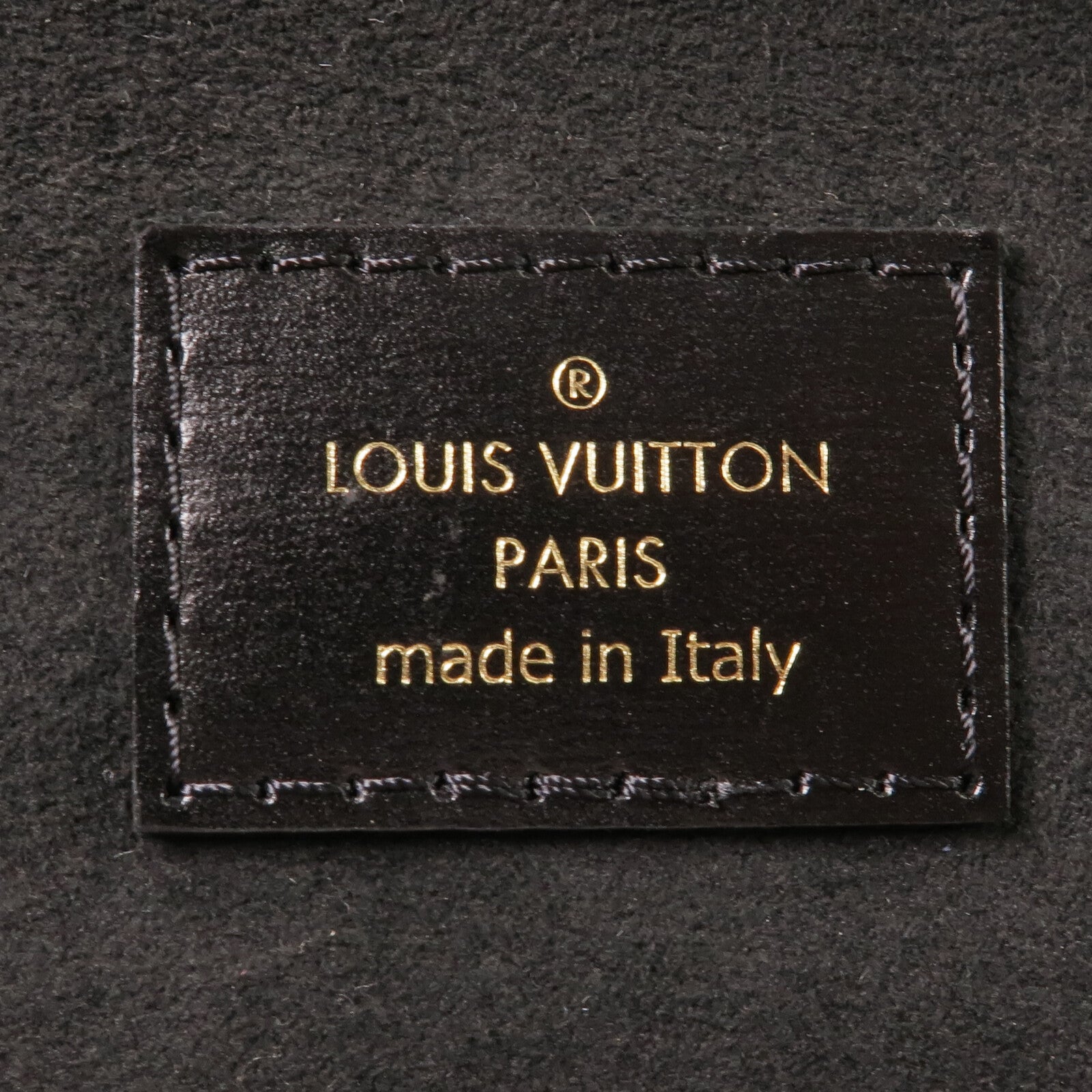 LOUIS VUITTON Monogram/Monogram Reverse Vanity PM手挽肩背兩用袋棕色