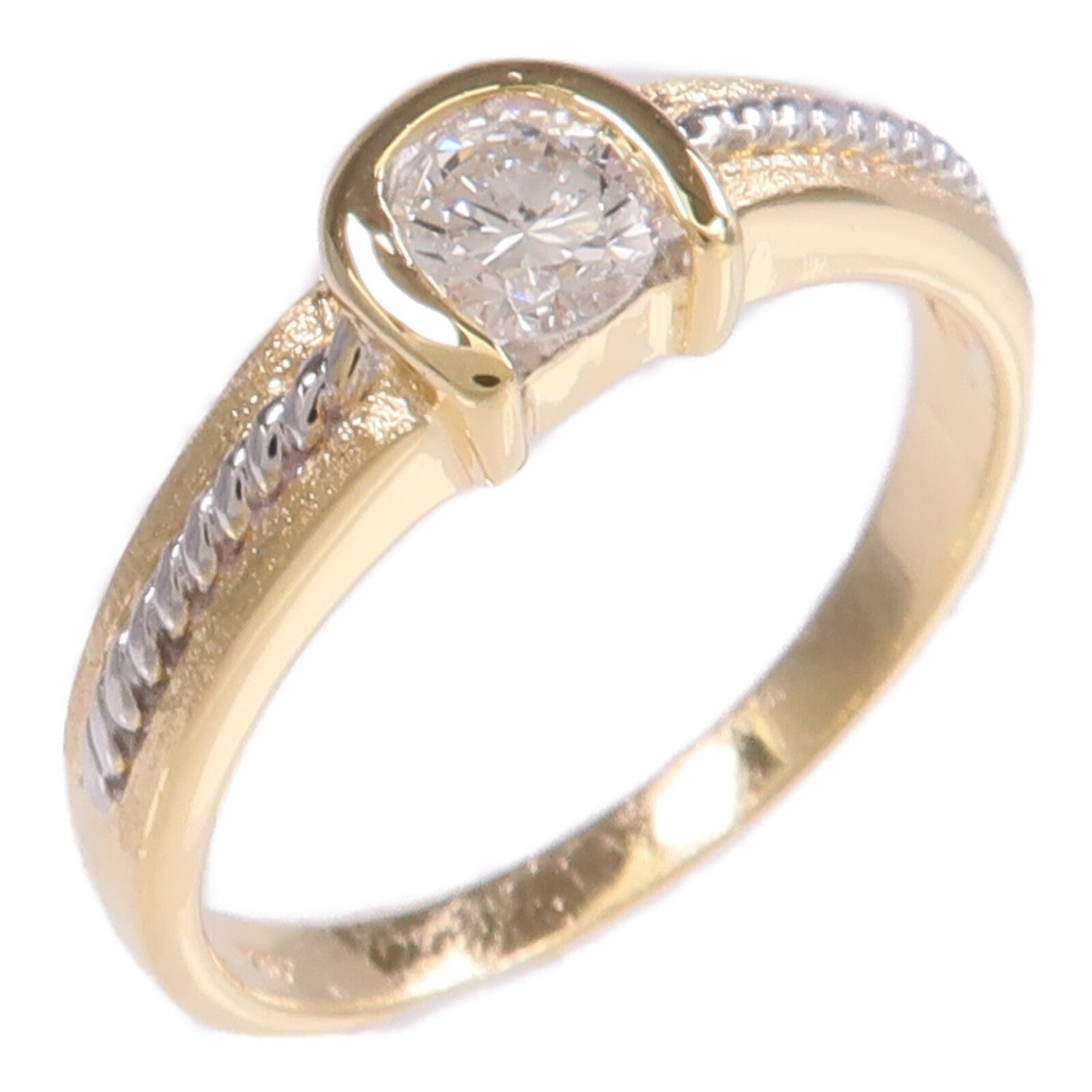 JEWELRY 【激減優惠】18K白金/黃金RingUS#7