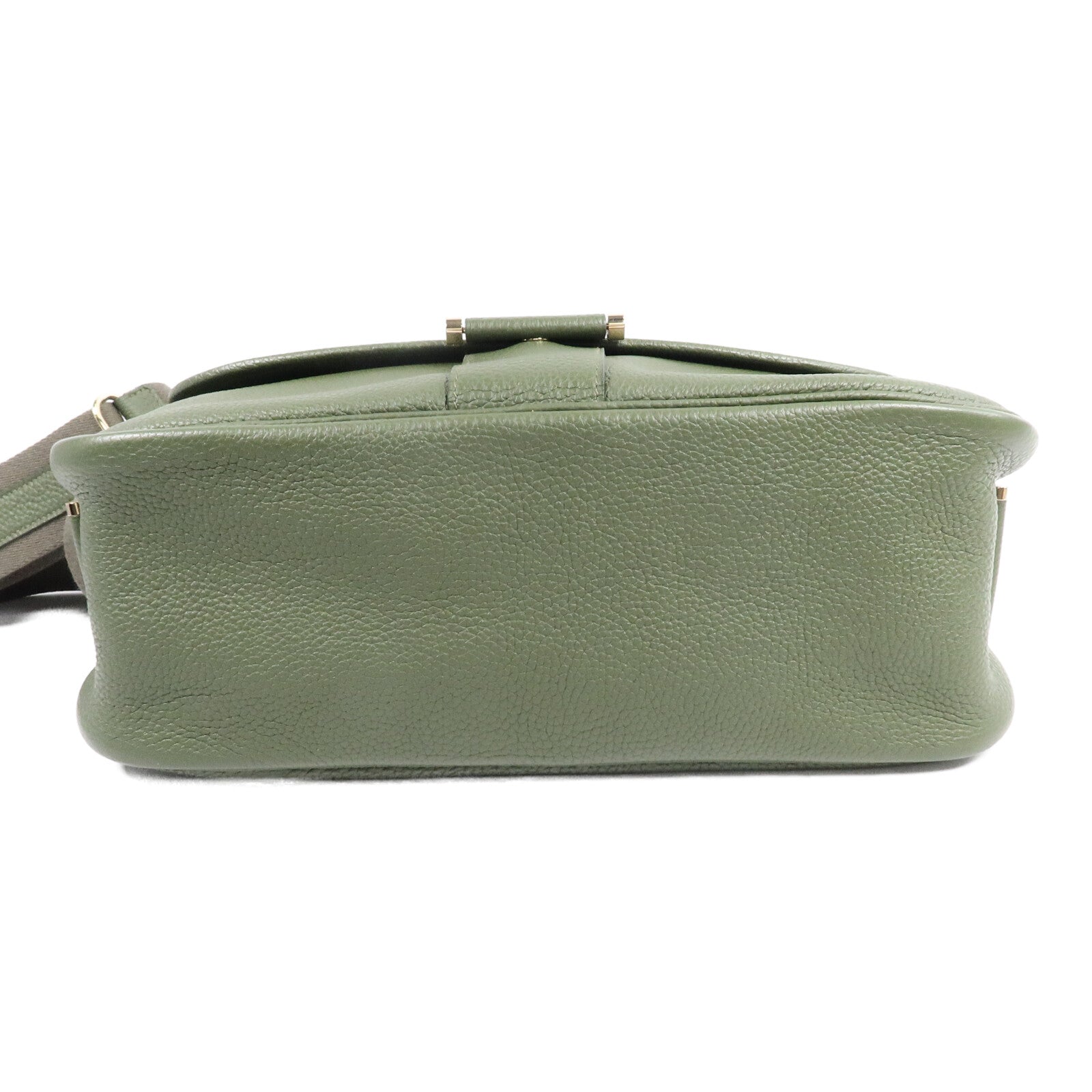 HERMES Clemence皮革Bourlingue Messenger Bag肩背袋
