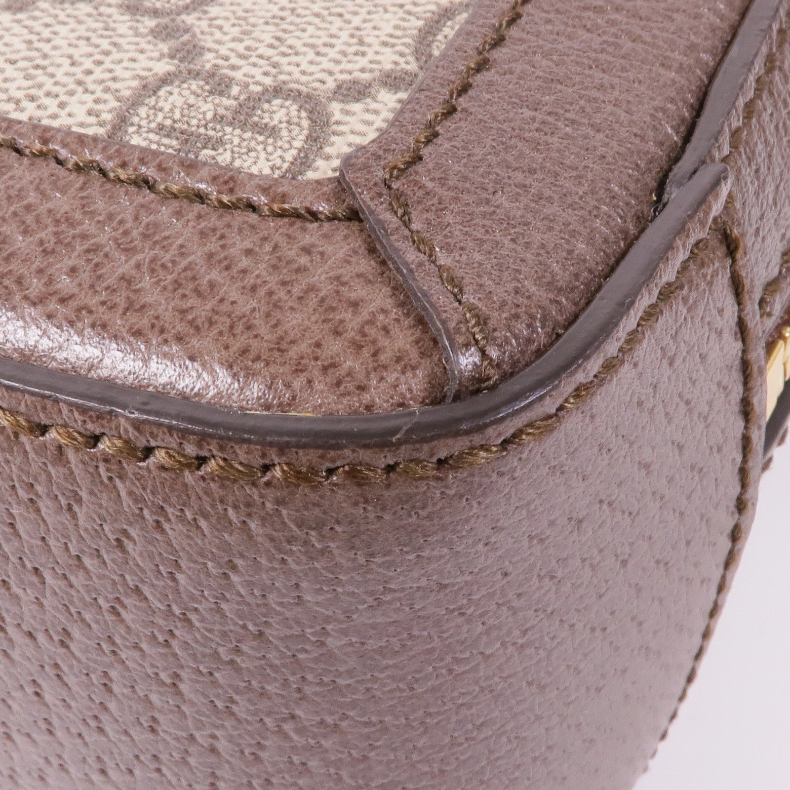 GUCCI 塗層帆布Ophidia Mini金扣手挽肩背兩用袋