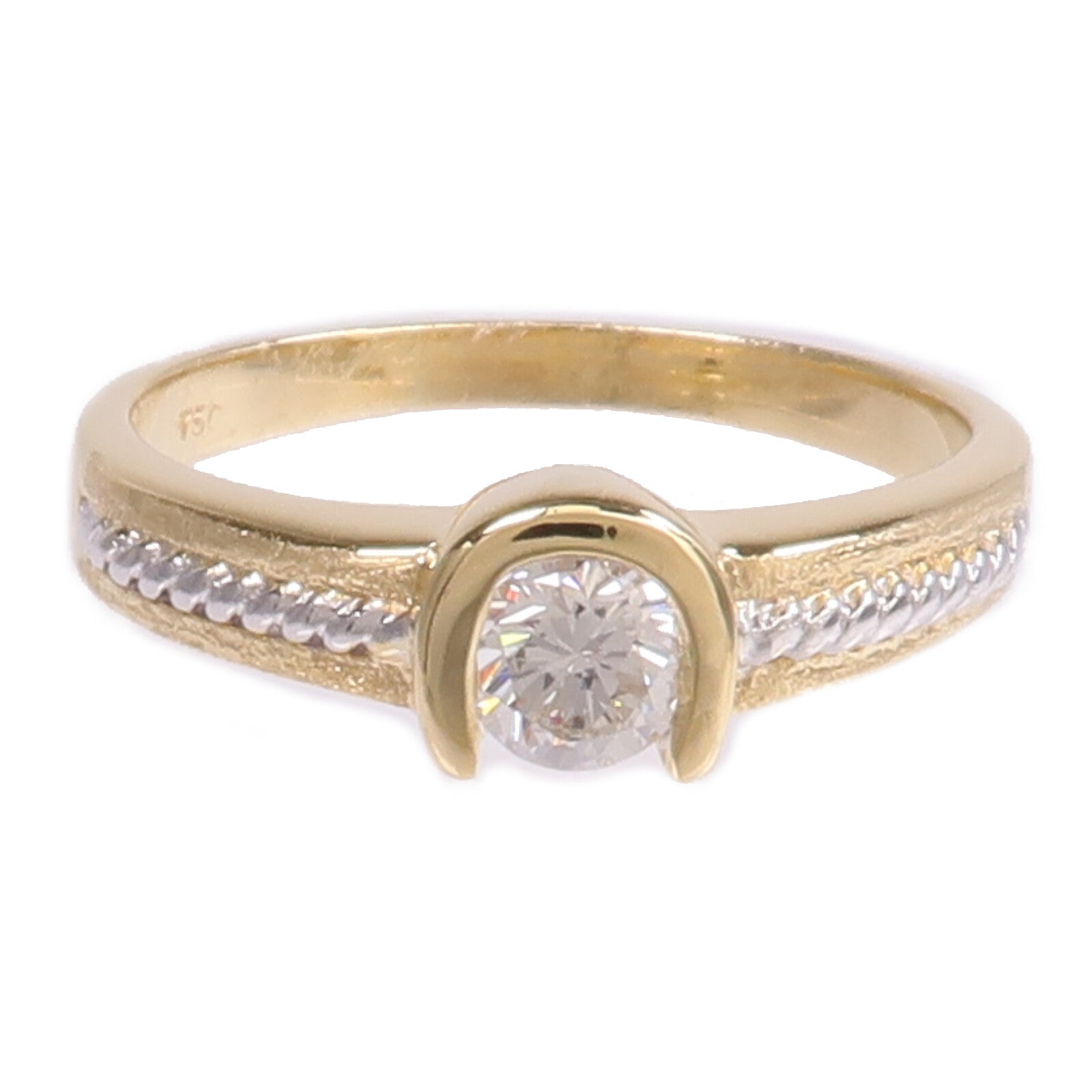 JEWELRY 【激減優惠】18K白金/黃金RingUS#7