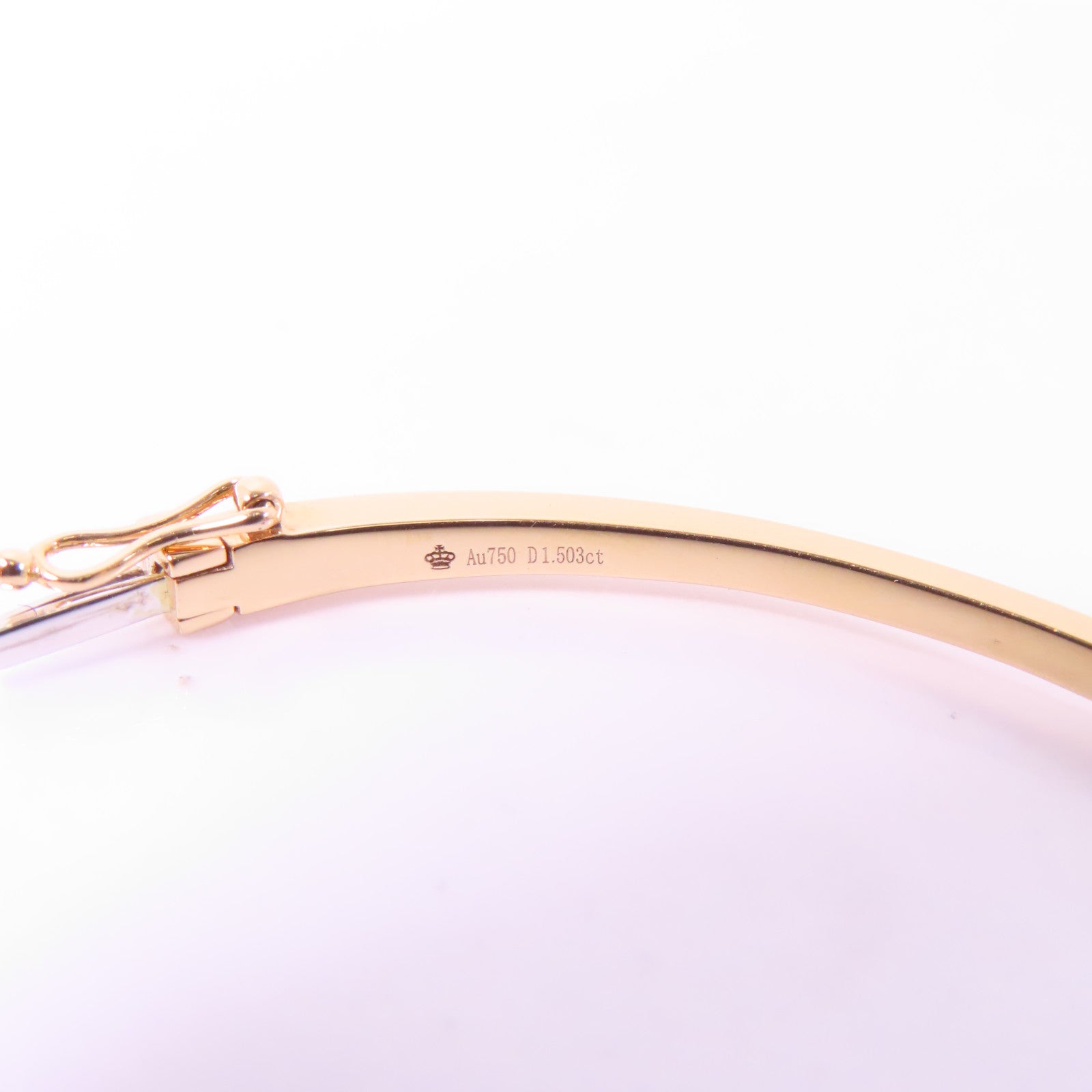 JEWELRY 18K玫瑰金Diamond Bracelet 1.503ct鑽石手鏈