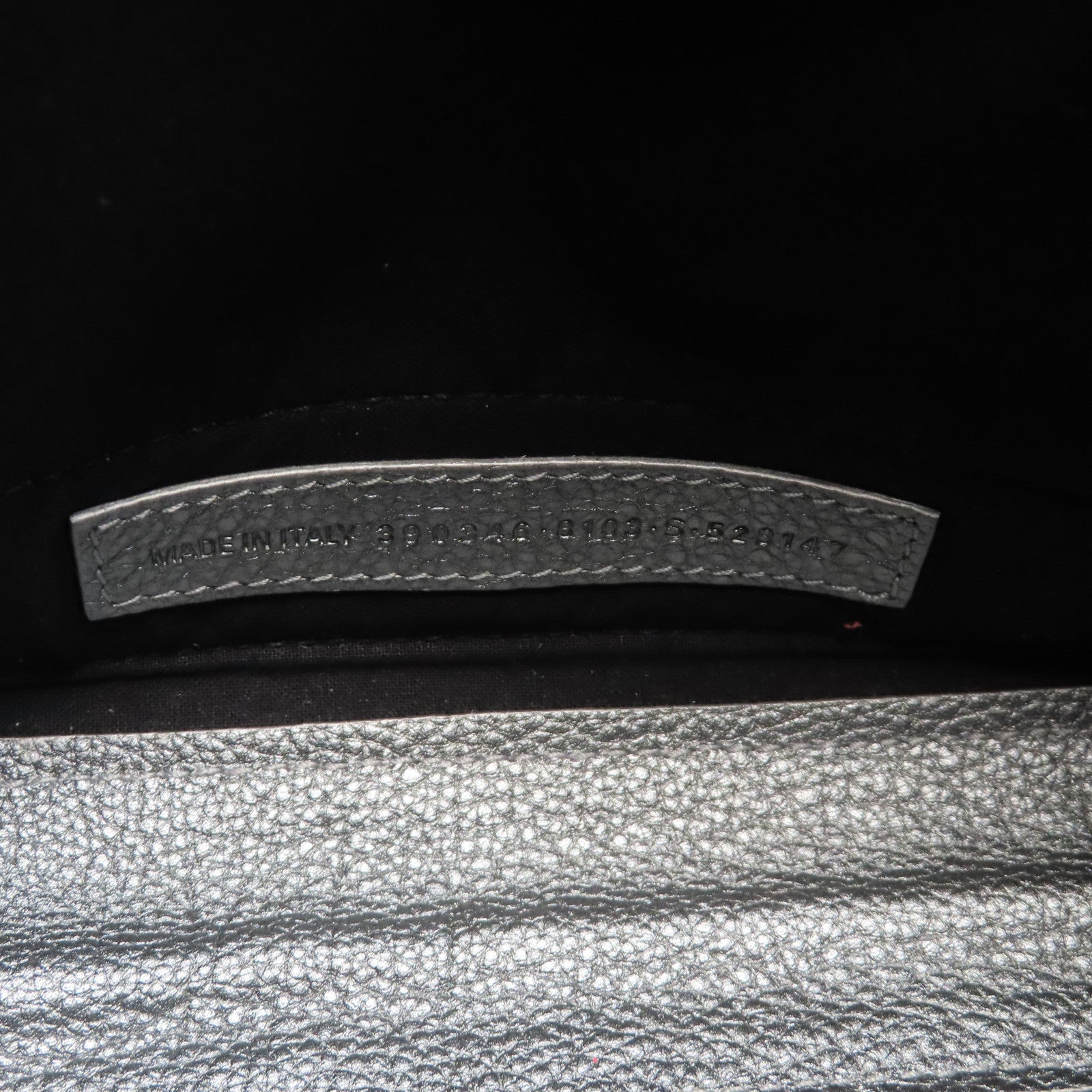 BALENCIAGA 牛皮皮革Cabas XS Bag手挽肩背兩用袋銀色