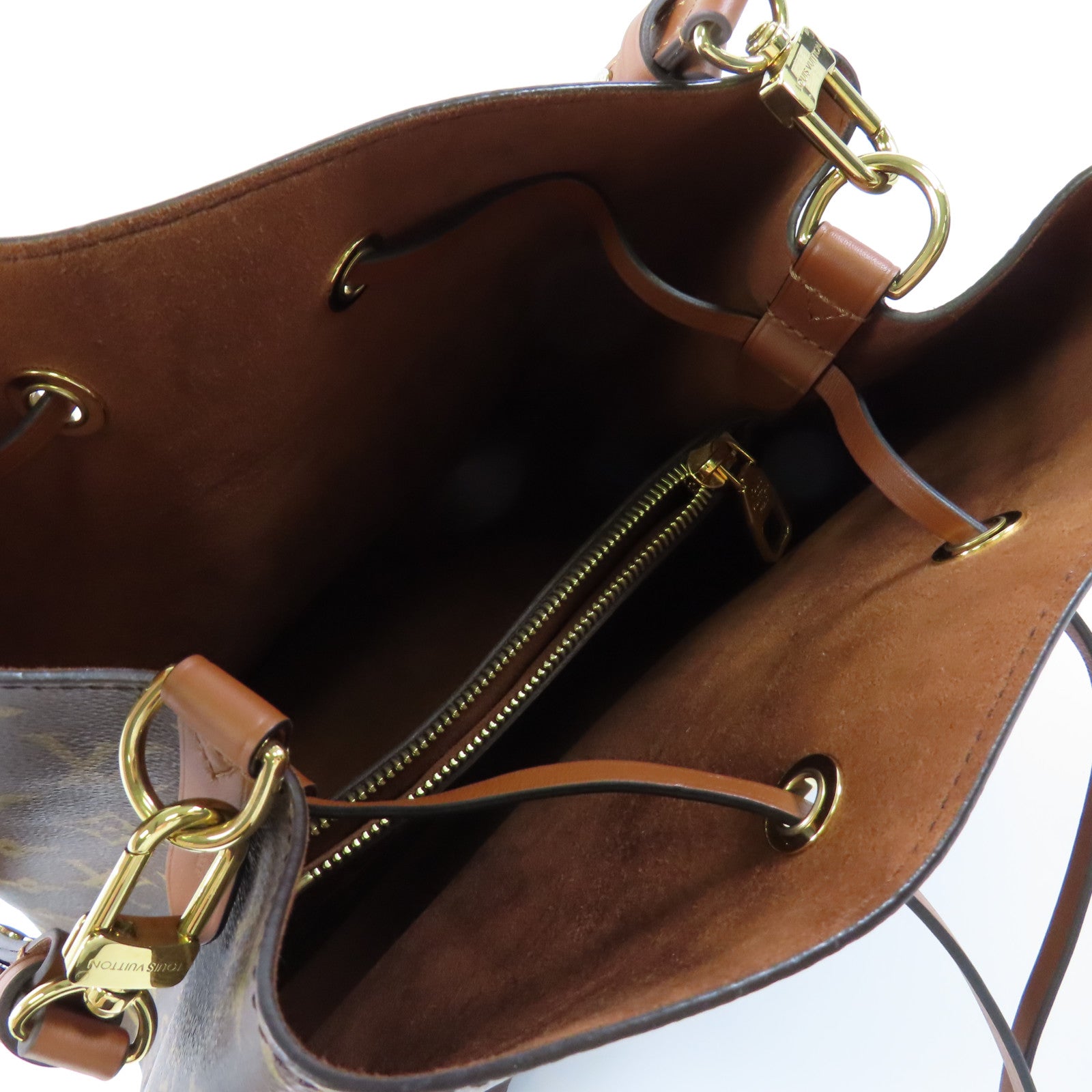 LOUIS VUITTON Monogram NeoNoe MM金扣肩背袋