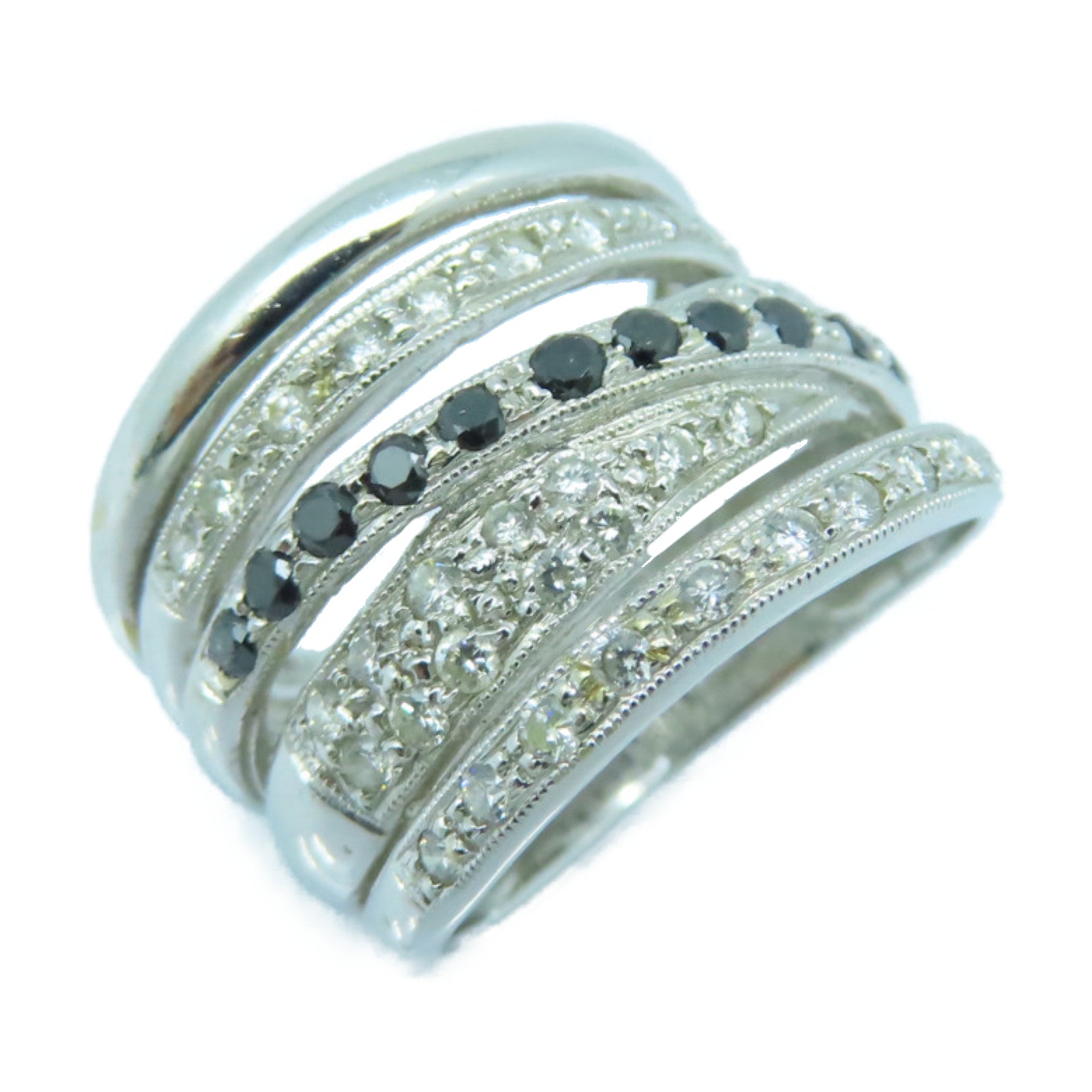 JEWELRY **【激減優惠】18K白金Diamond Ring鑽石戒指US#5.75