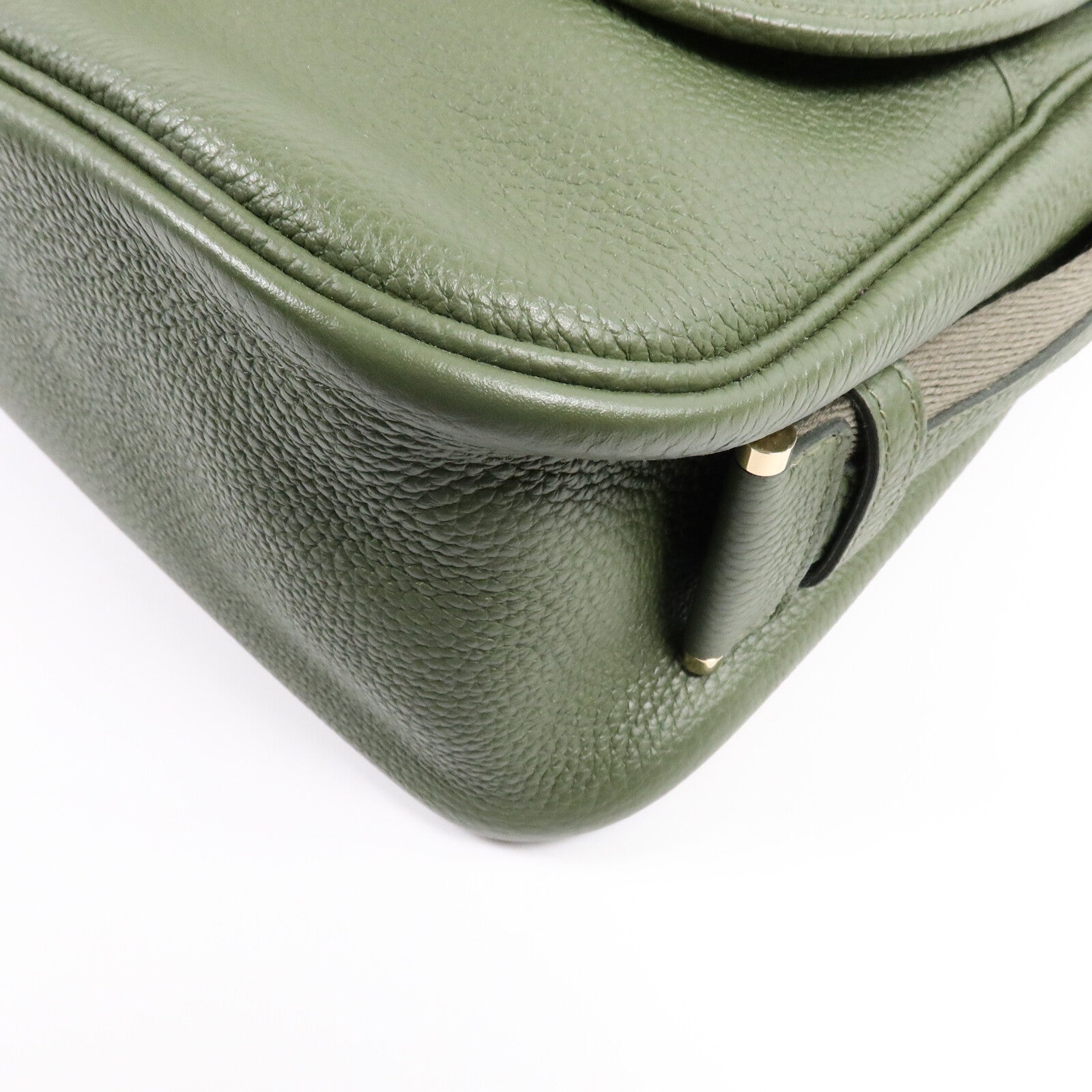 HERMES Clemence皮革Bourlingue Messenger Bag肩背袋